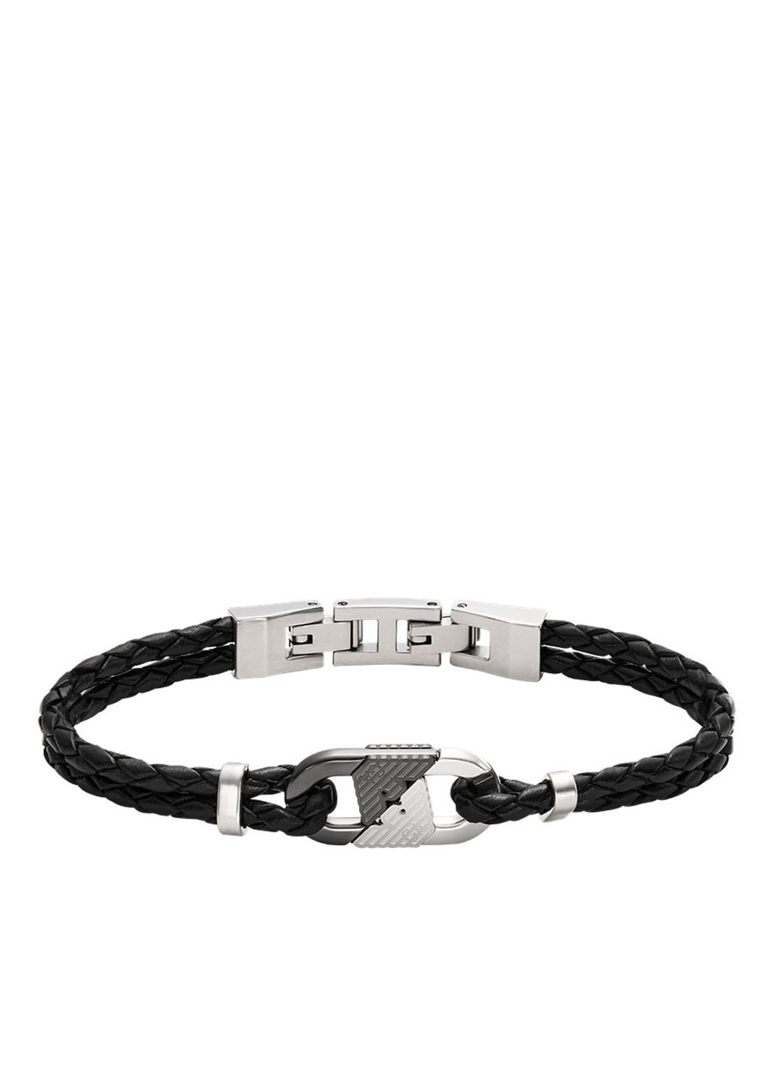 Armani Armband EGS3171040 - voorkant zwart