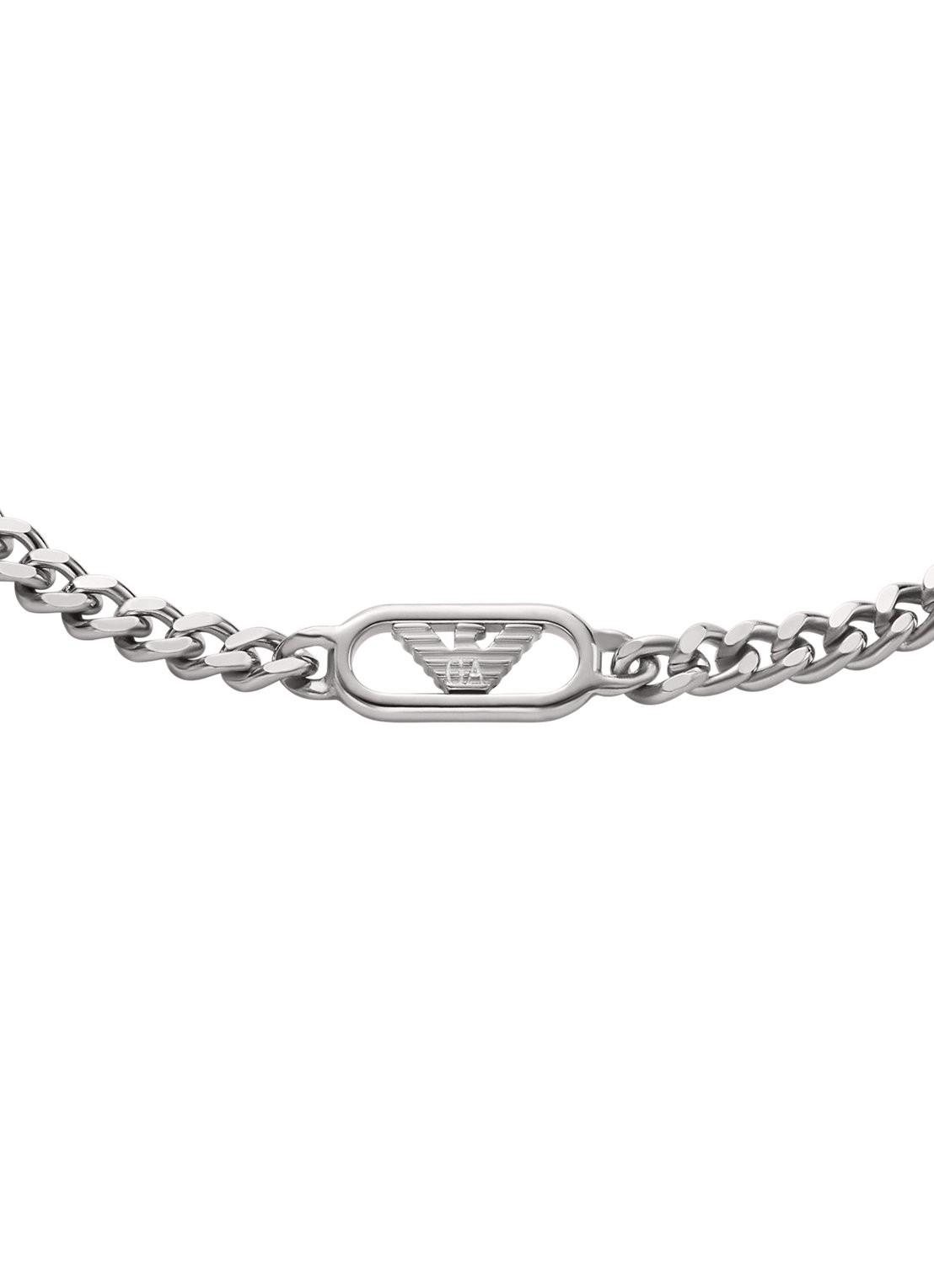 Armani Armband EGS3247040 - detail 2 zilver