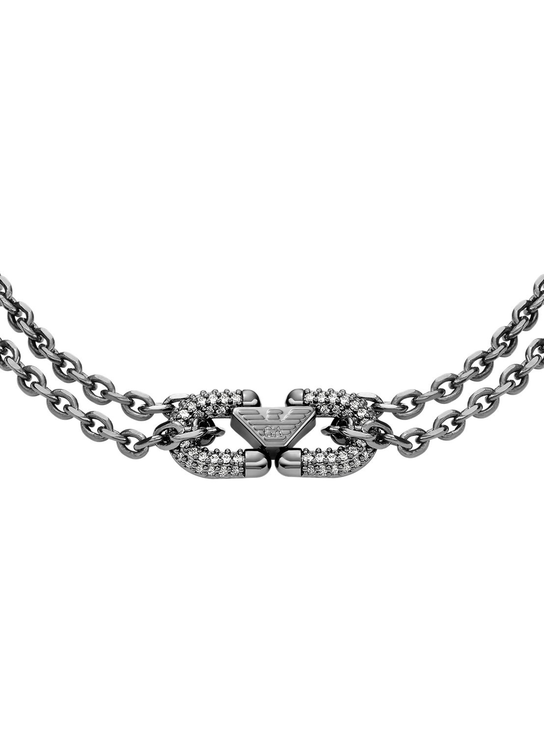 Armani Armband EGS3291001 - detail antraciet