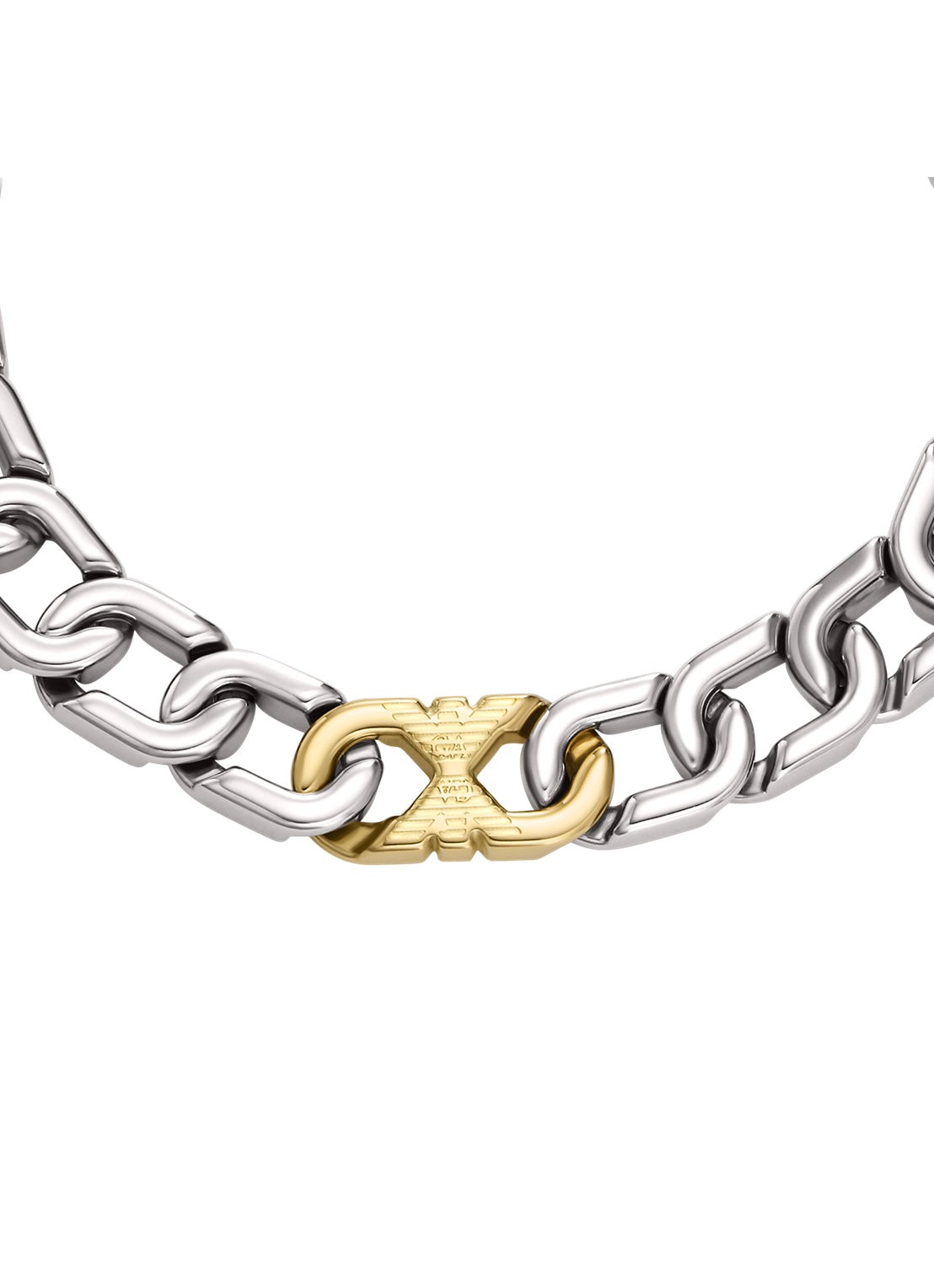 Armani Armband EGS3298040 - detail zilver