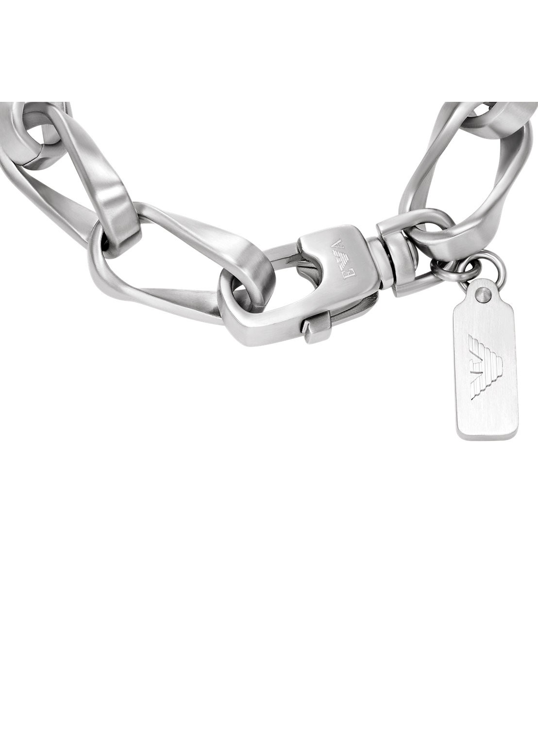 Armani Armband EGS3302040 - detail zilver