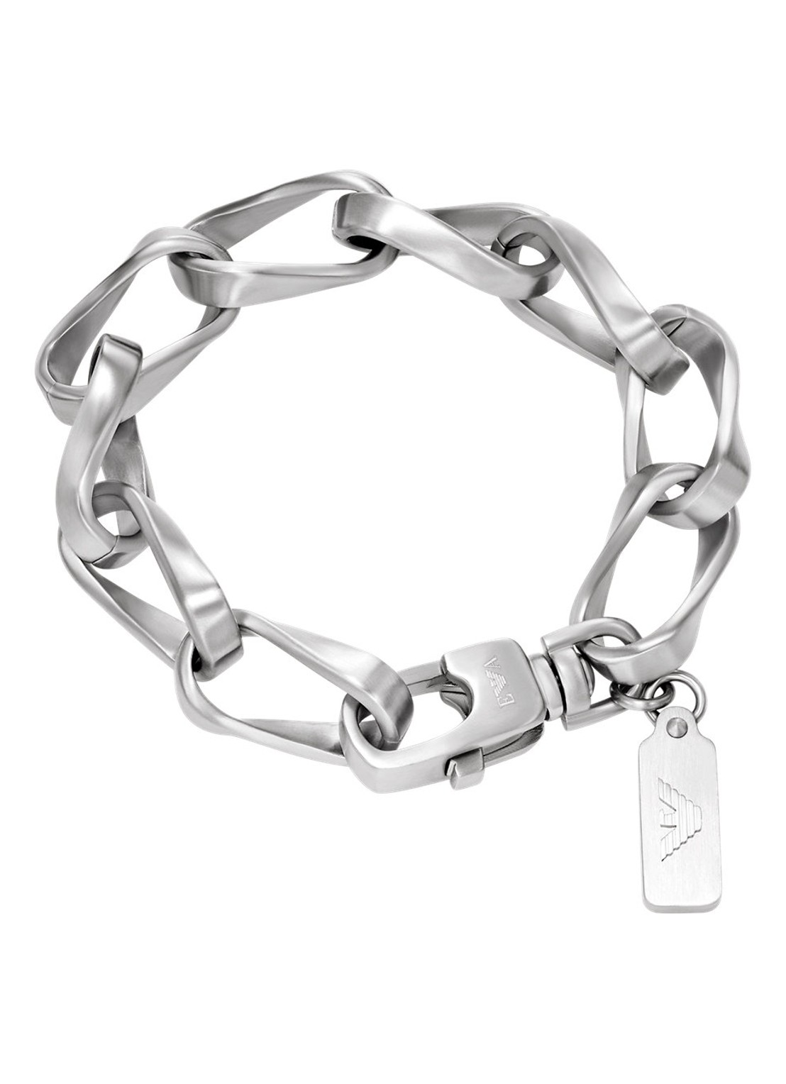 Armani Armband EGS3302040 - voorkant 3 zilver