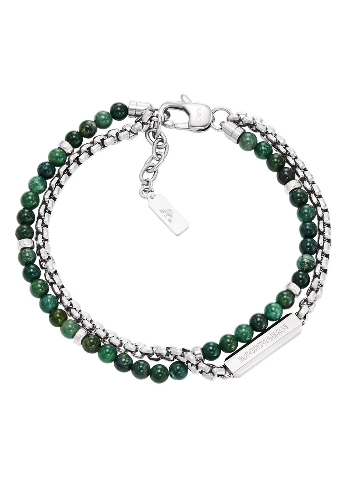 Armani Armband EGS3316040 - voorkant zilver