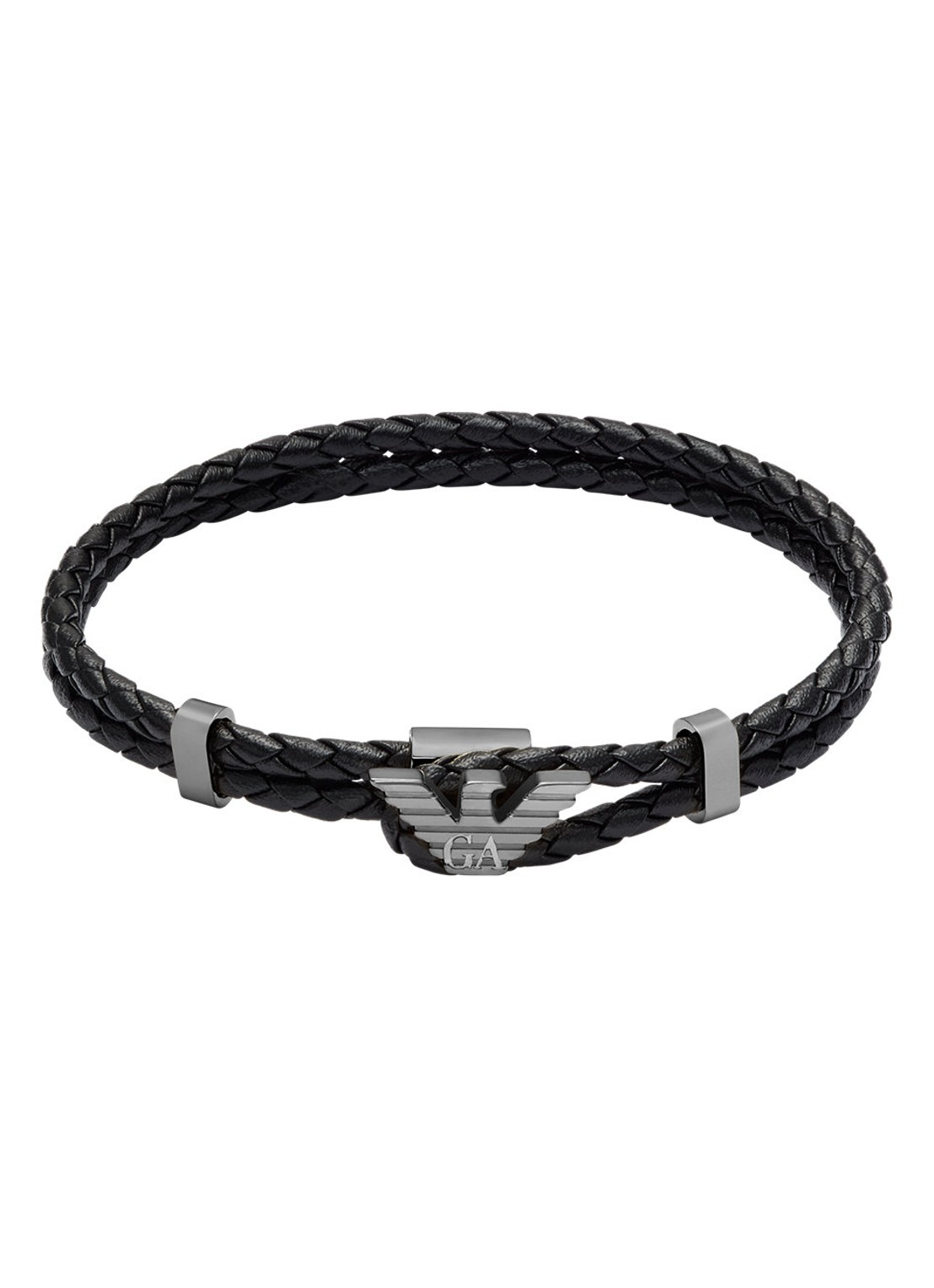 Armani Armband EGS3322060 - voorkant 4 zilver
