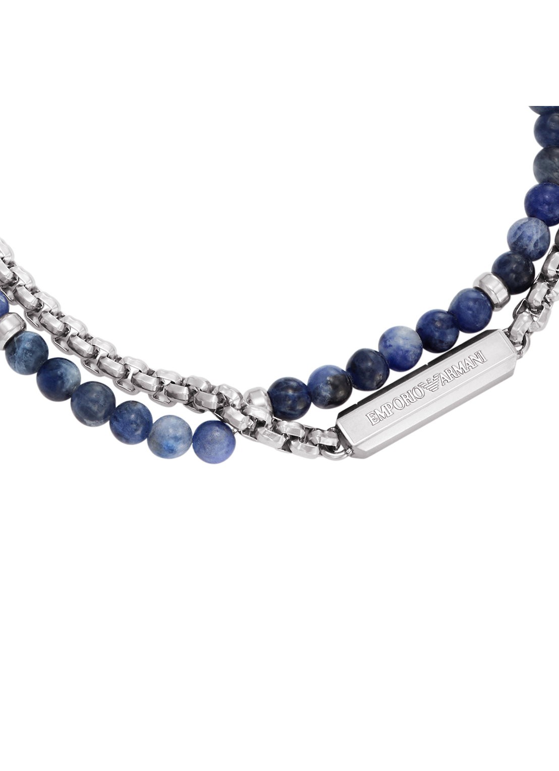Armani Armband EGS3323040 - detail zilver