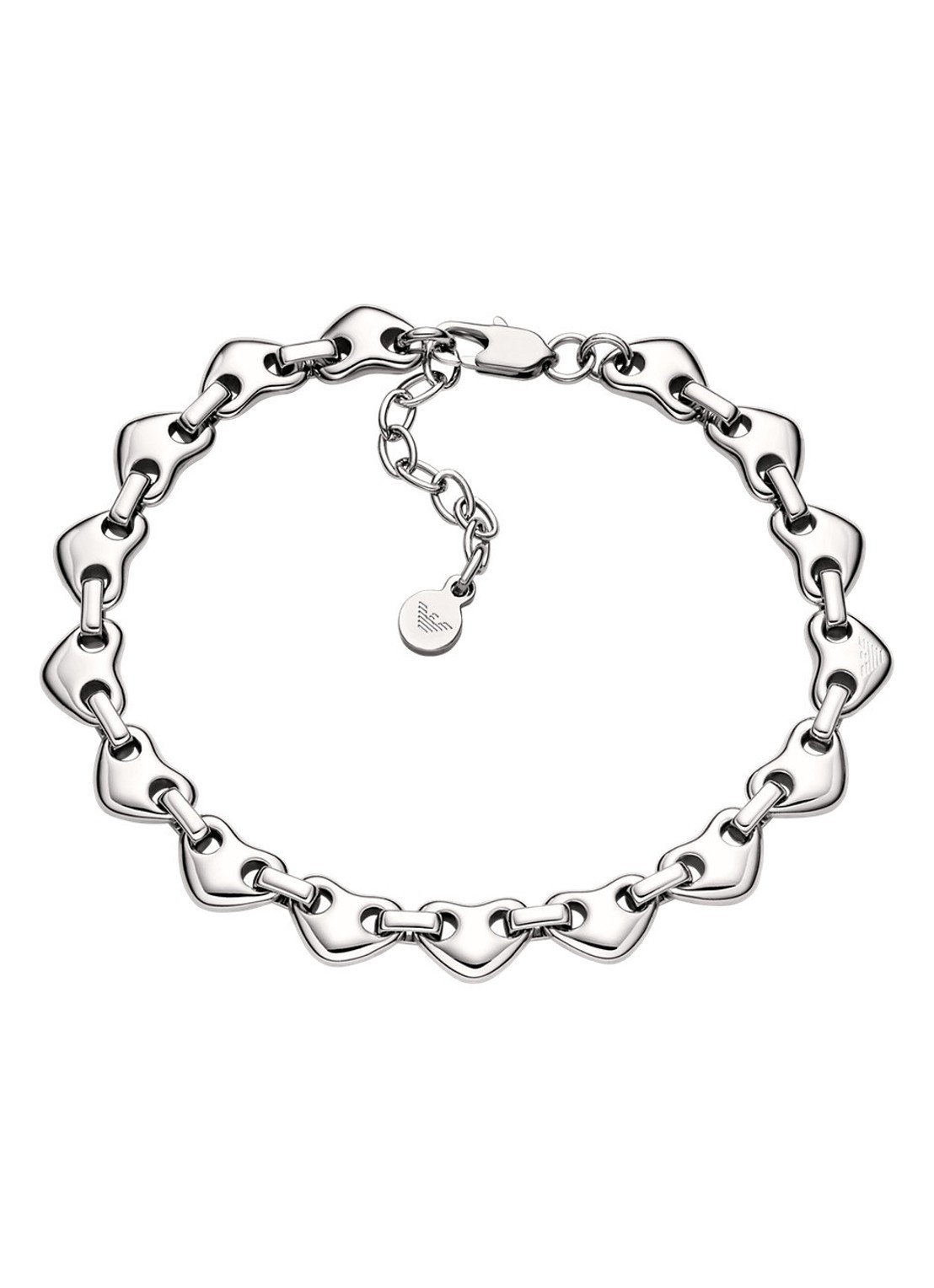 Armani Armband EGS3335040 - voorkant 2 zilver