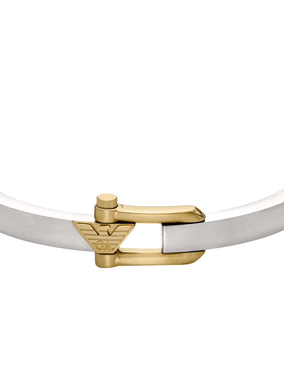 Armani Bangle EGS3244040 - detail zilver