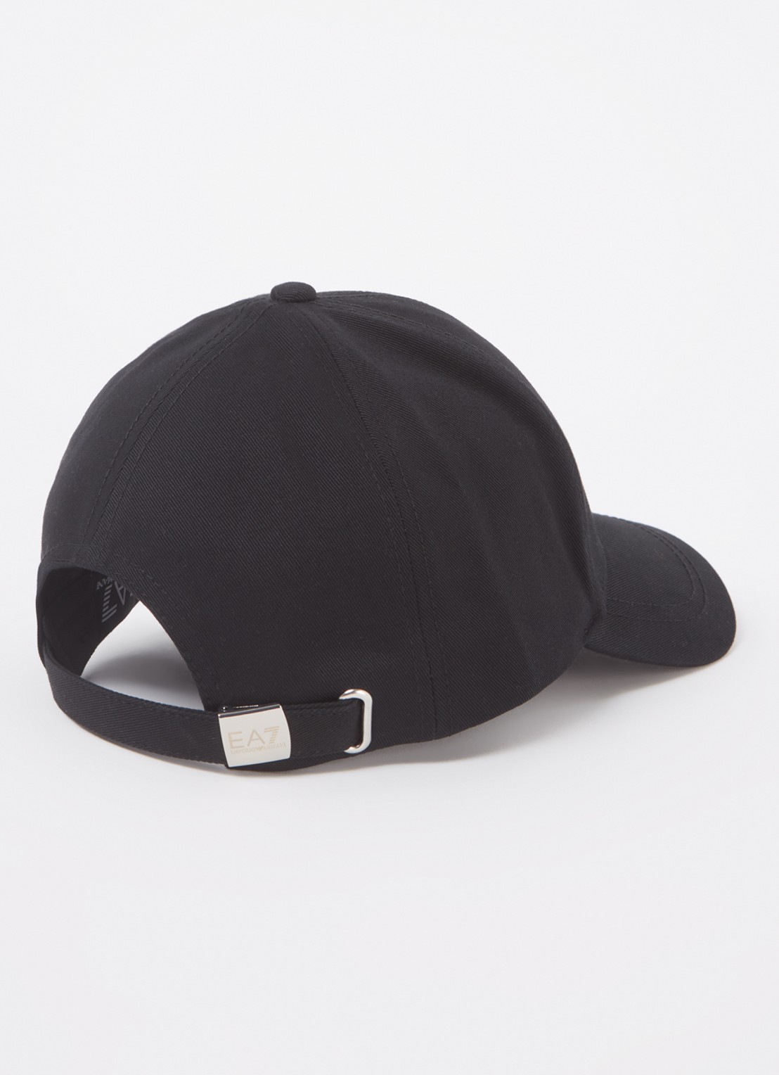Armani Baseball pet met logo - detail 2 zwart