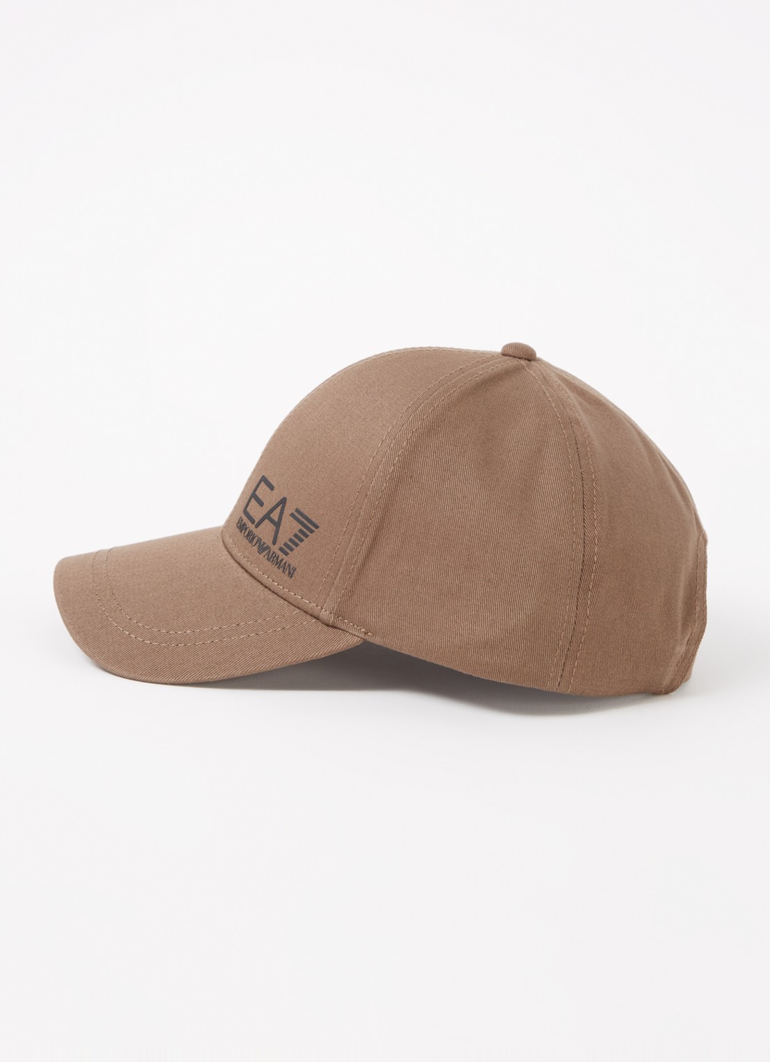 Armani Baseball pet met logo - detail 2 lichtbruin