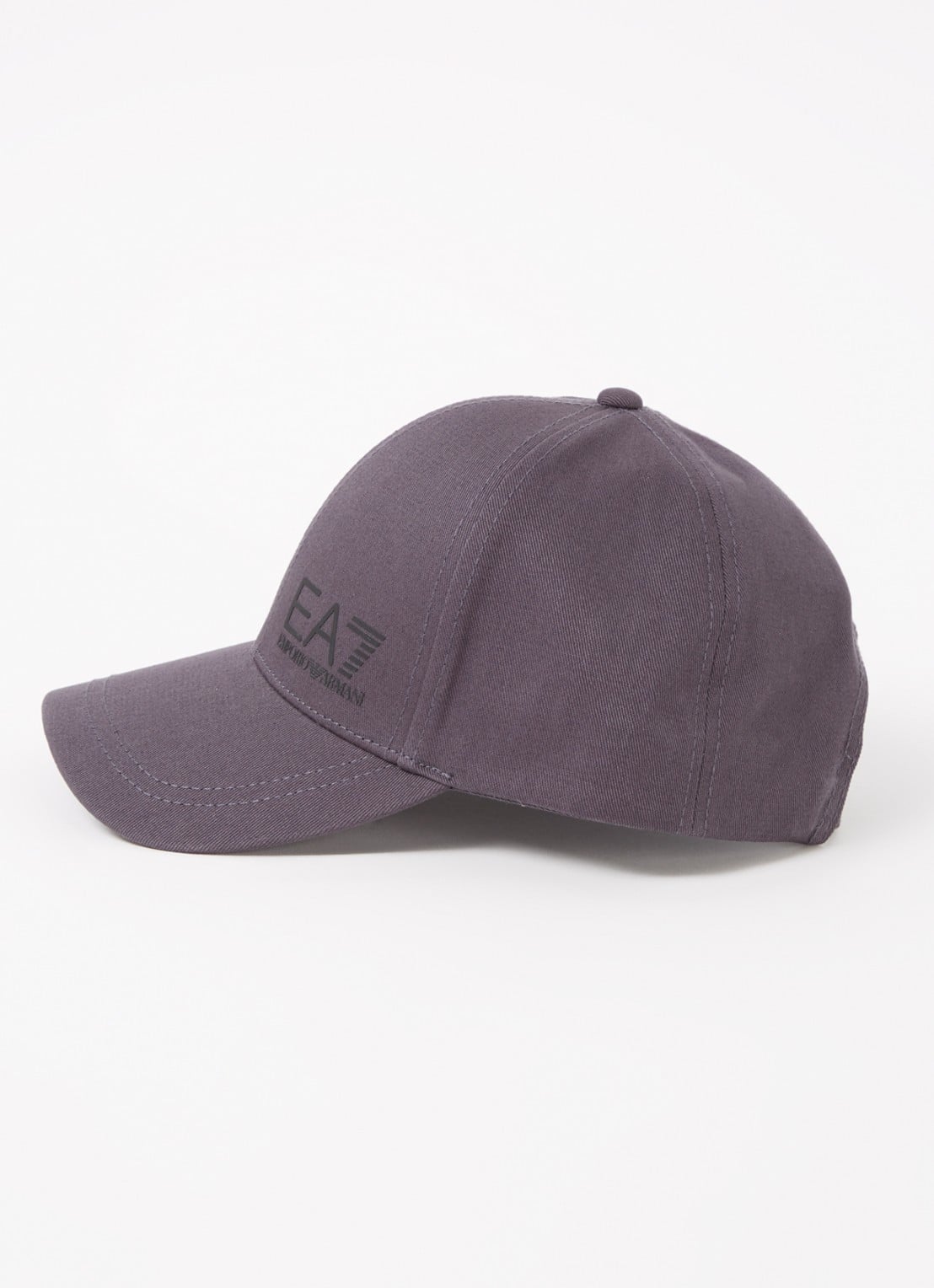 Armani Baseball pet met logo - detail 2 blauwgrijs