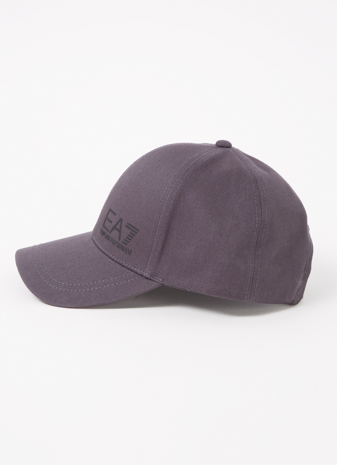 Armani Baseball pet met logo - detail taupe