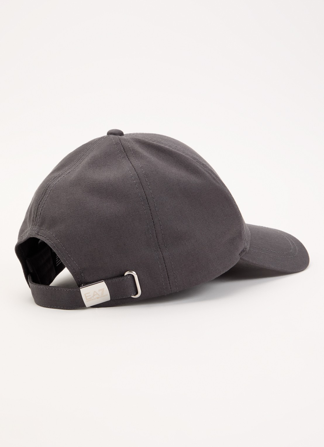Armani Baseball pet met logo - detail antraciet