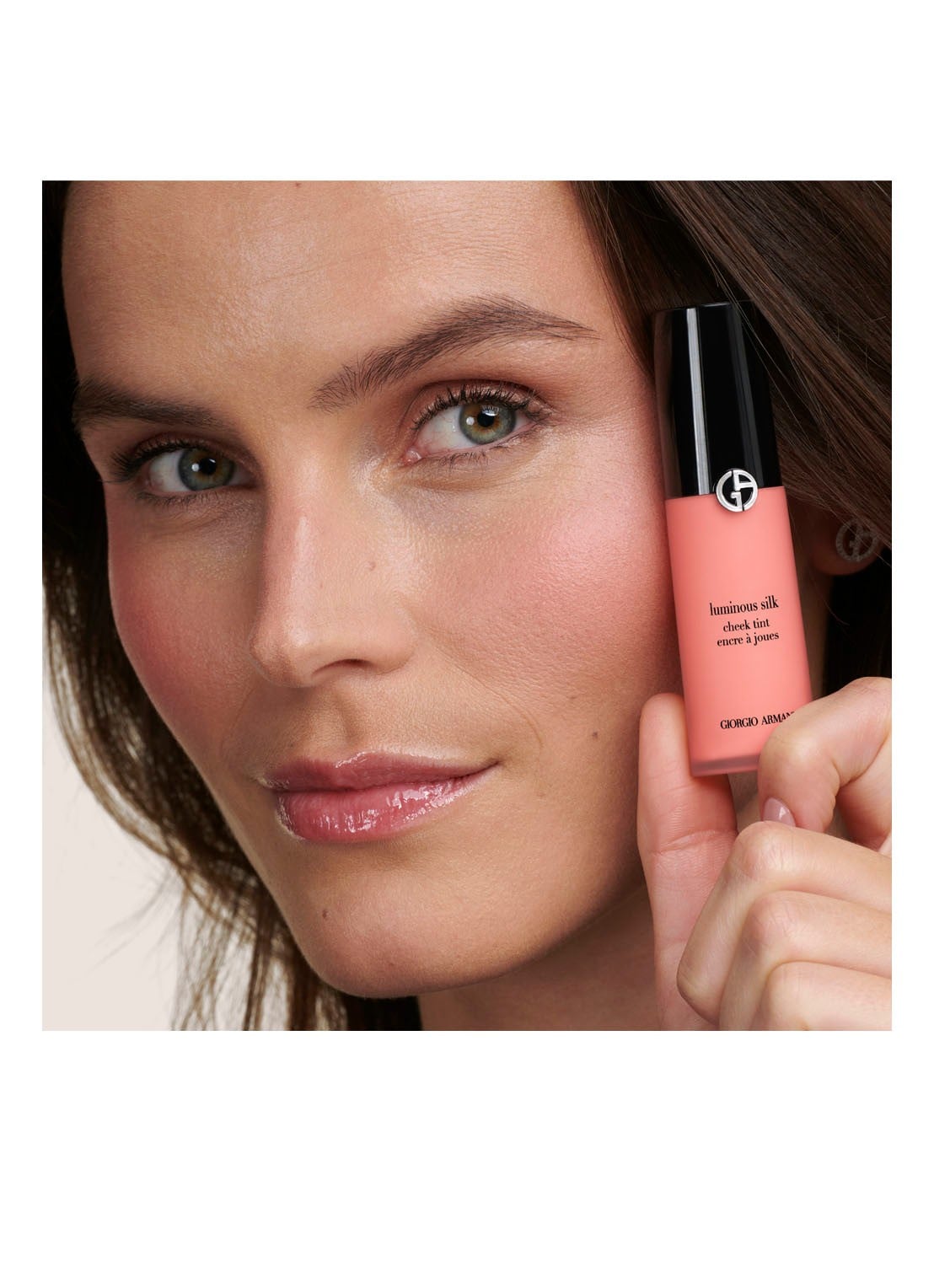 Armani Beauty Cheek Tint - vloeibare blush - detail 5 50.5 rosy peach
