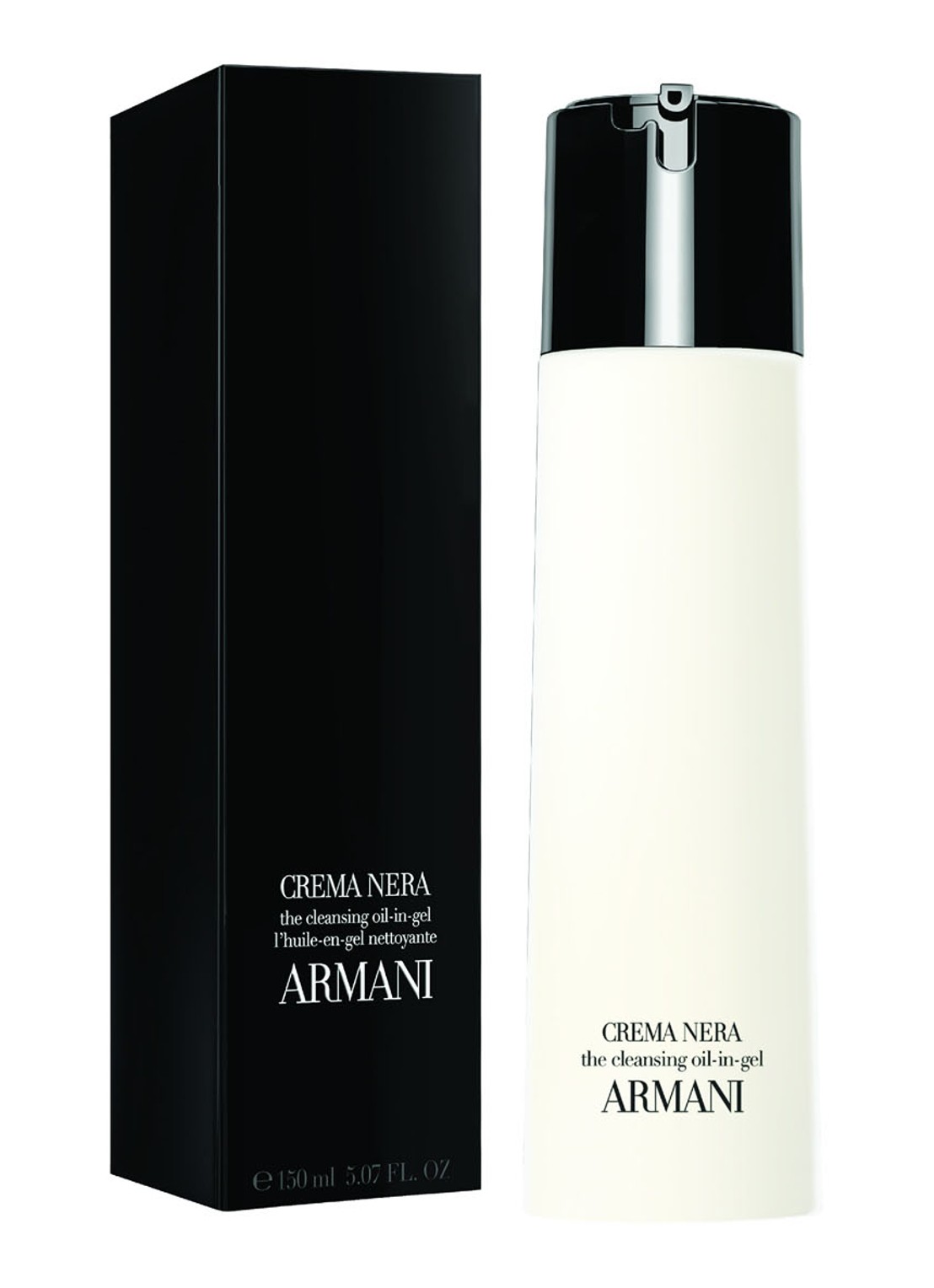Armani Beauty Crema Nera Reinigende Olie-in-Gel - reinigingsgel - voorkant 2 undefined