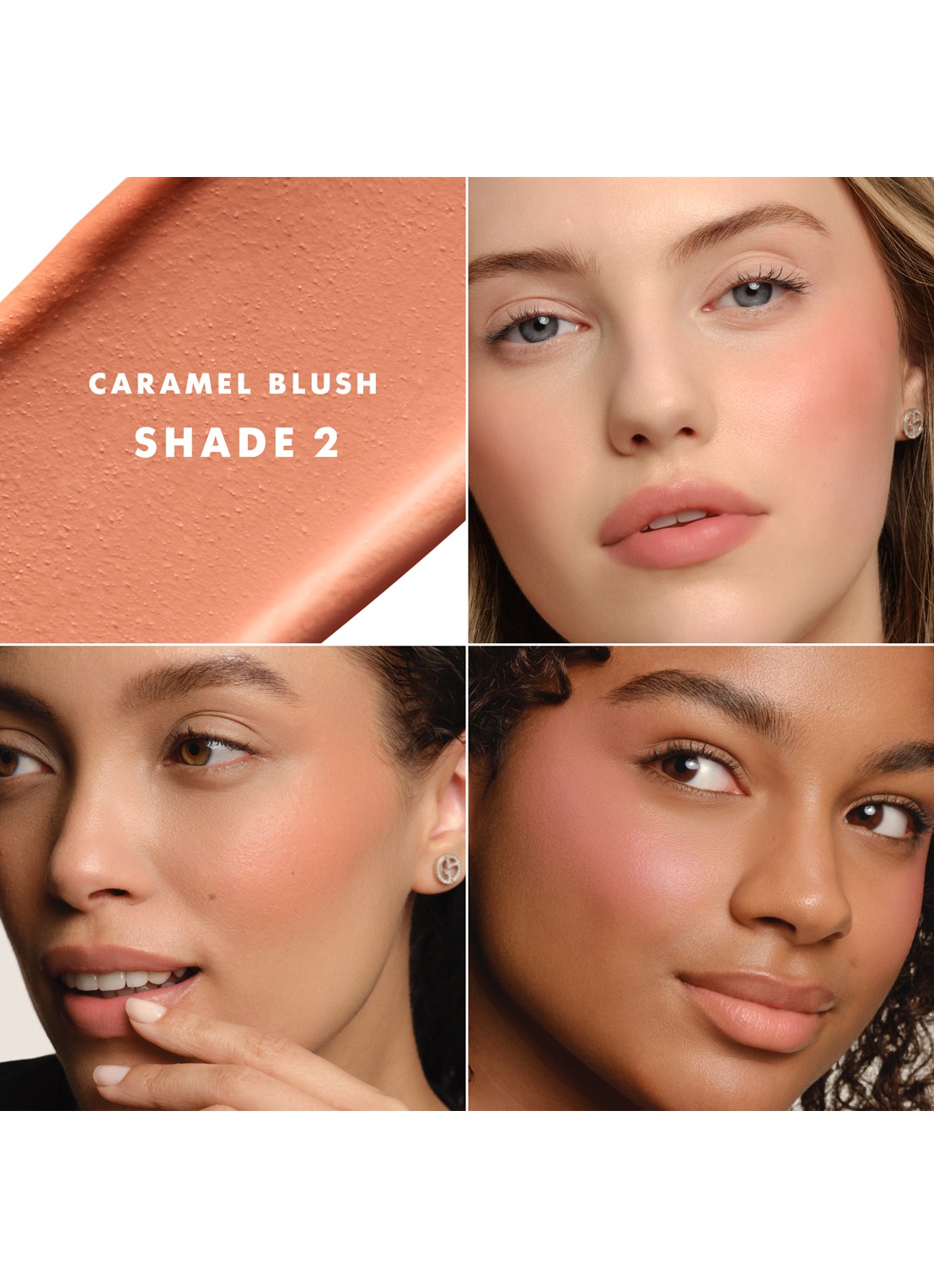 Armani Beauty  Dolci Makeup Blush - blushstick - detail 5 02 caramel blush