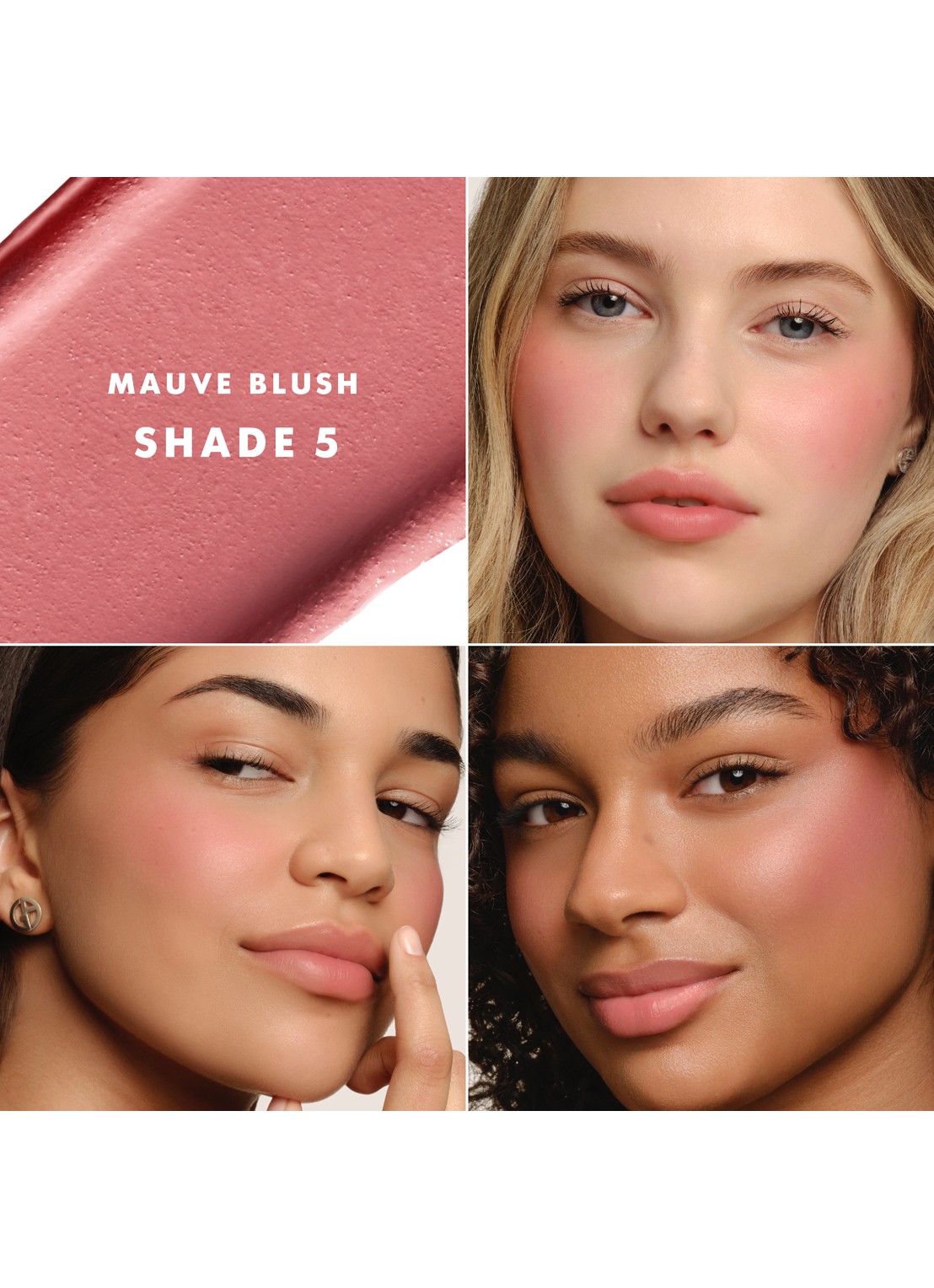 Armani Beauty  Dolci Makeup Blush - blushstick - detail 5 05 mauve blush