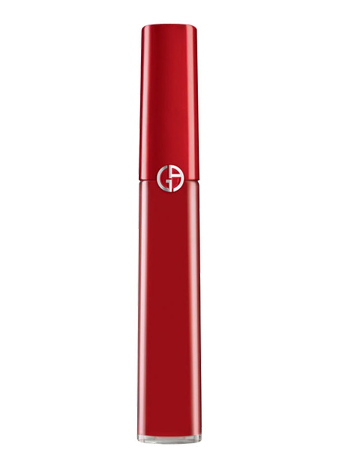 Armani Beauty Lip Maestro Liquid Lipstick - vloeibare lipstick - voorkant 2 400 the red stick