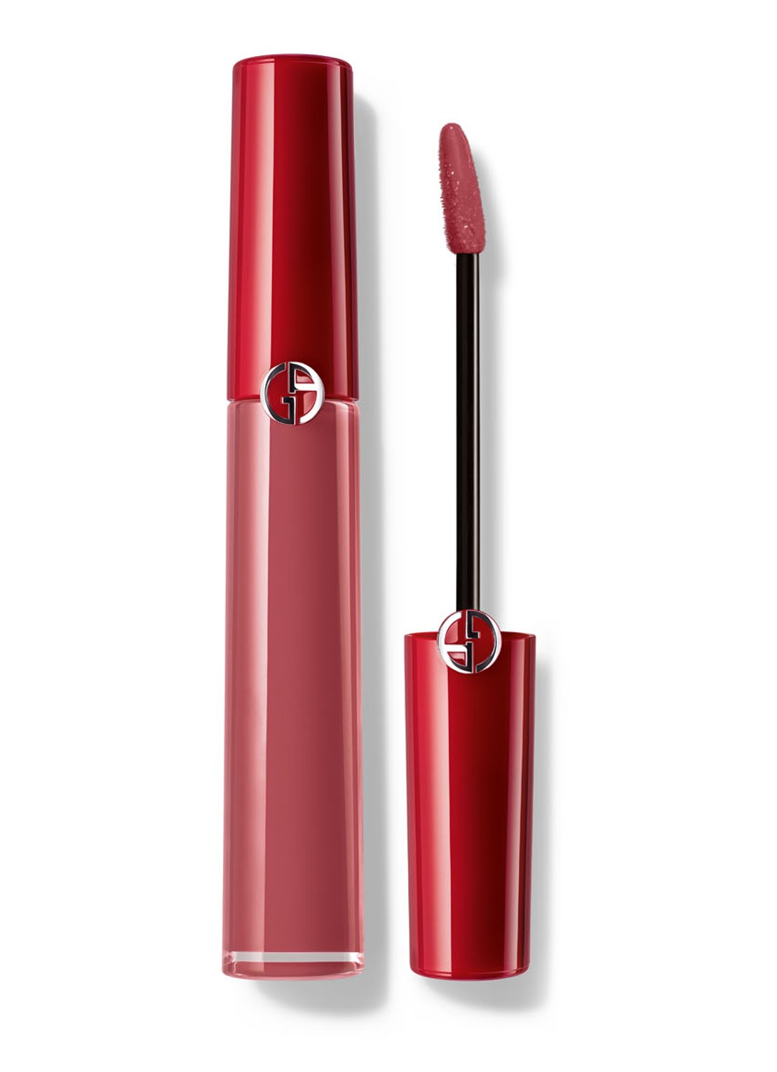 Armani Beauty Lip Maestro Matte Nature - liquid lipstick - voorkant 6 524 rose nomad