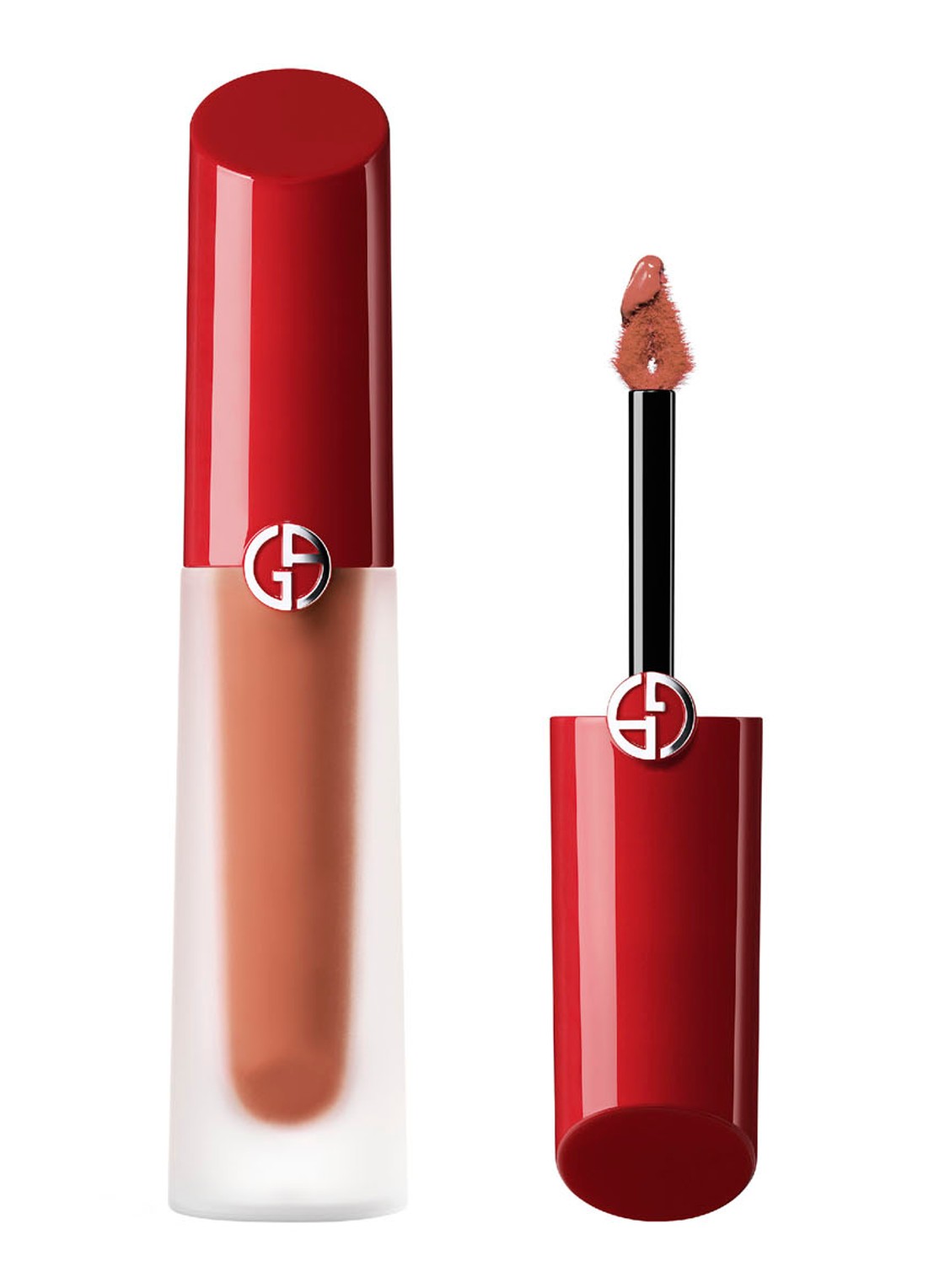 Armani Beauty Lip Maestro Satin Liquid Lipstick - vloeibare lipstick - voorkant satin 02