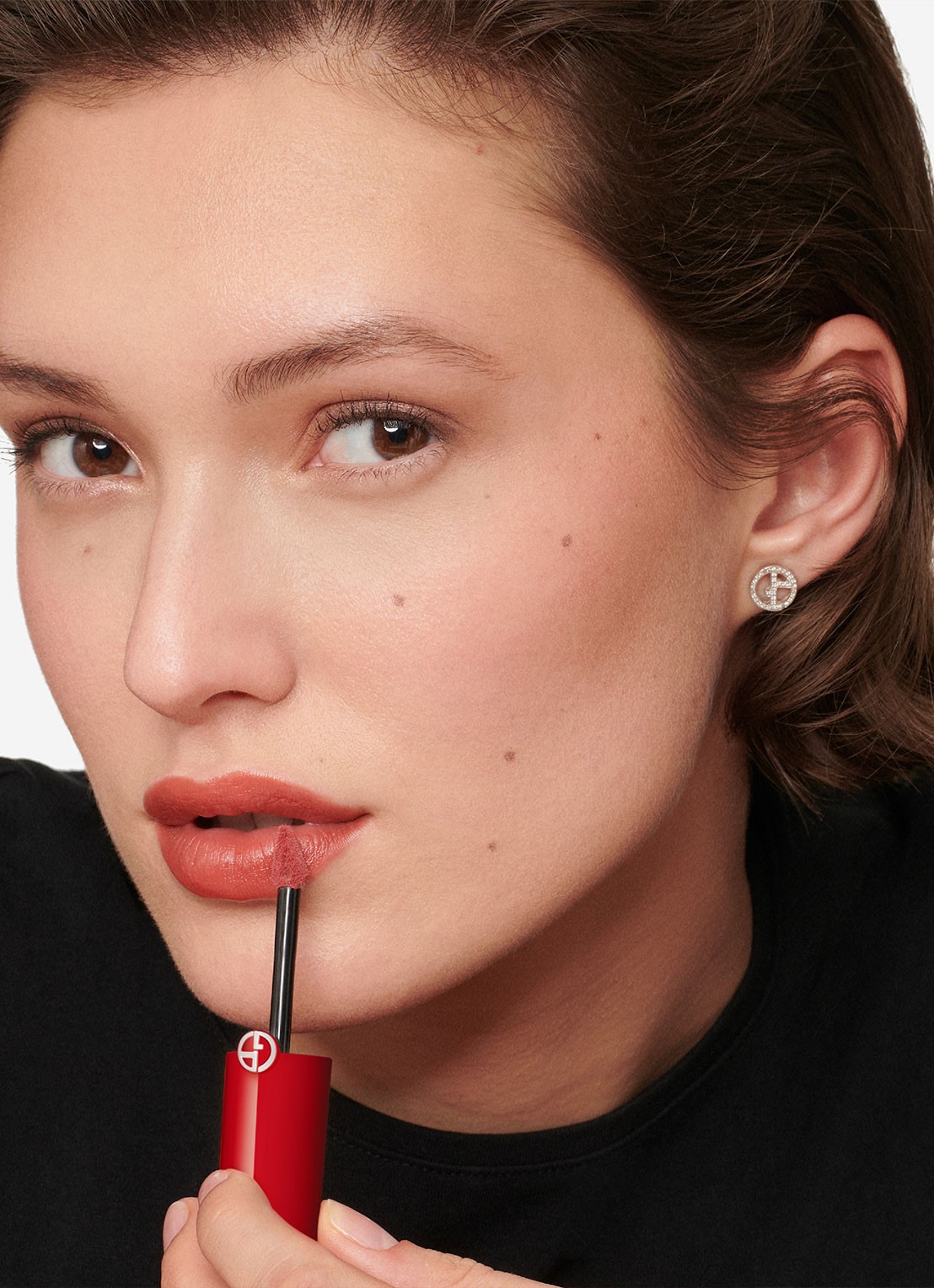 Armani Beauty Lip Maestro Satin - vloeibare lipstick - detail 7 satin 14