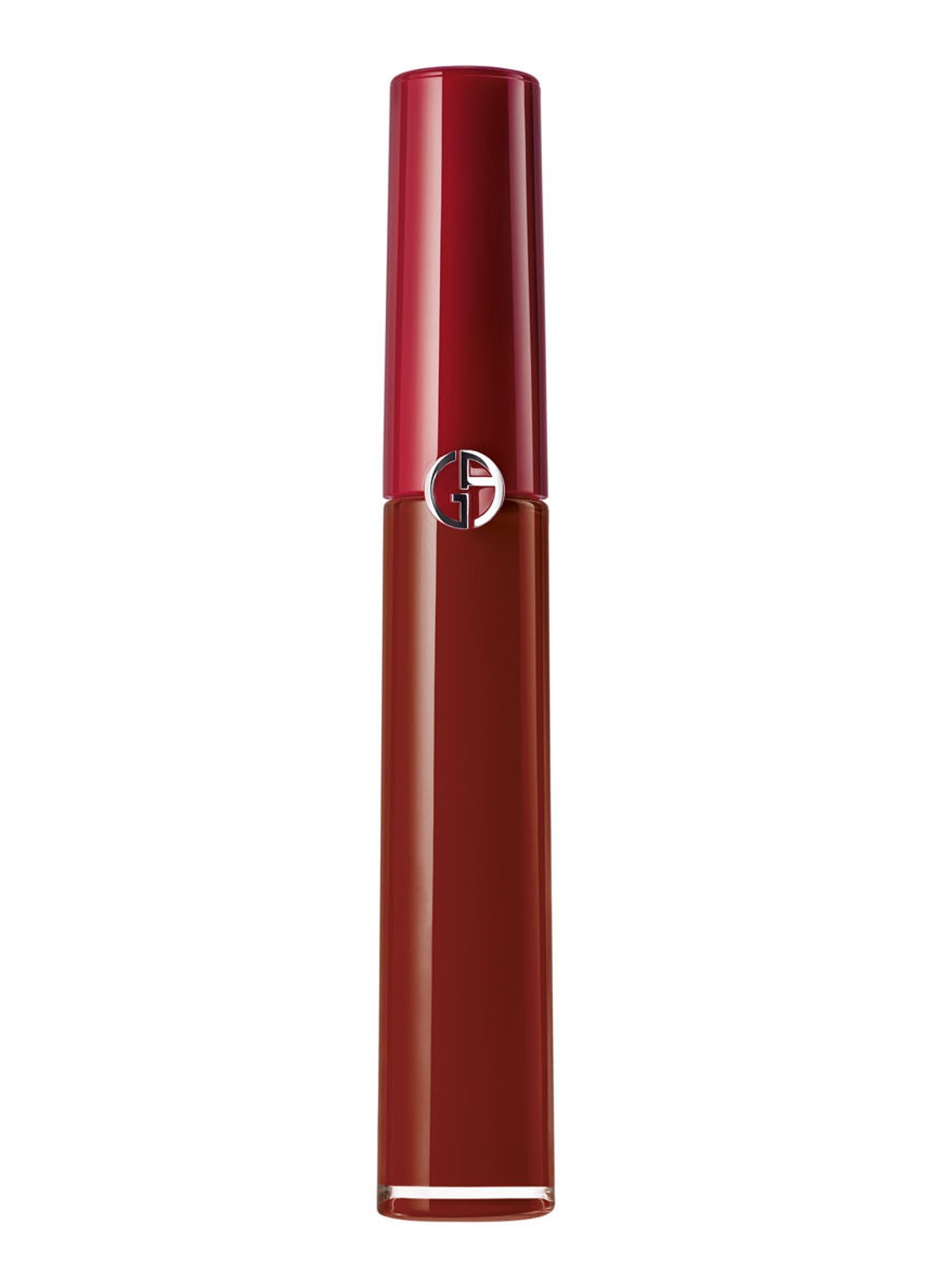 Armani Beauty Lip Maestro Velvet Matte Liquid Lip Color - vloeibare lipstick - voorkant dark velvet