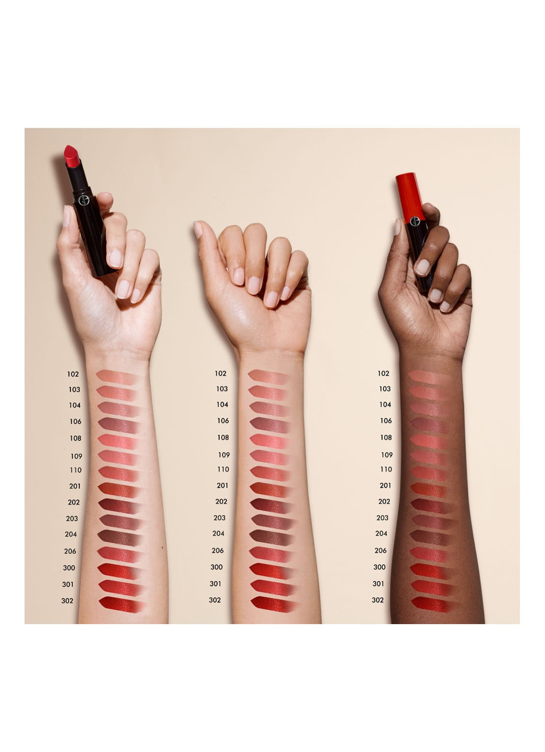 Armani Beauty Lip Power - lipstick - detail 5 109