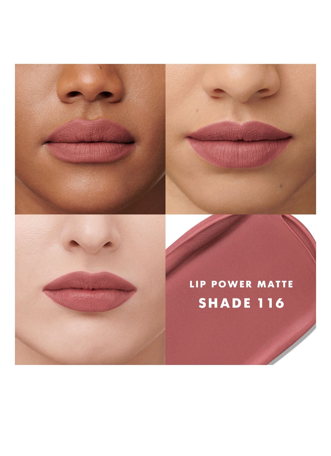 Armani Beauty Lip Power Matte - lipstick - voorkant 7 enigmatic