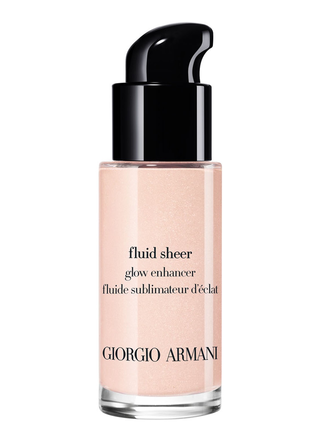 Armani Beauty Mini Fluid Sheer Glow Enhancer - travel size vloeibare highlighter - voorkant 6 7