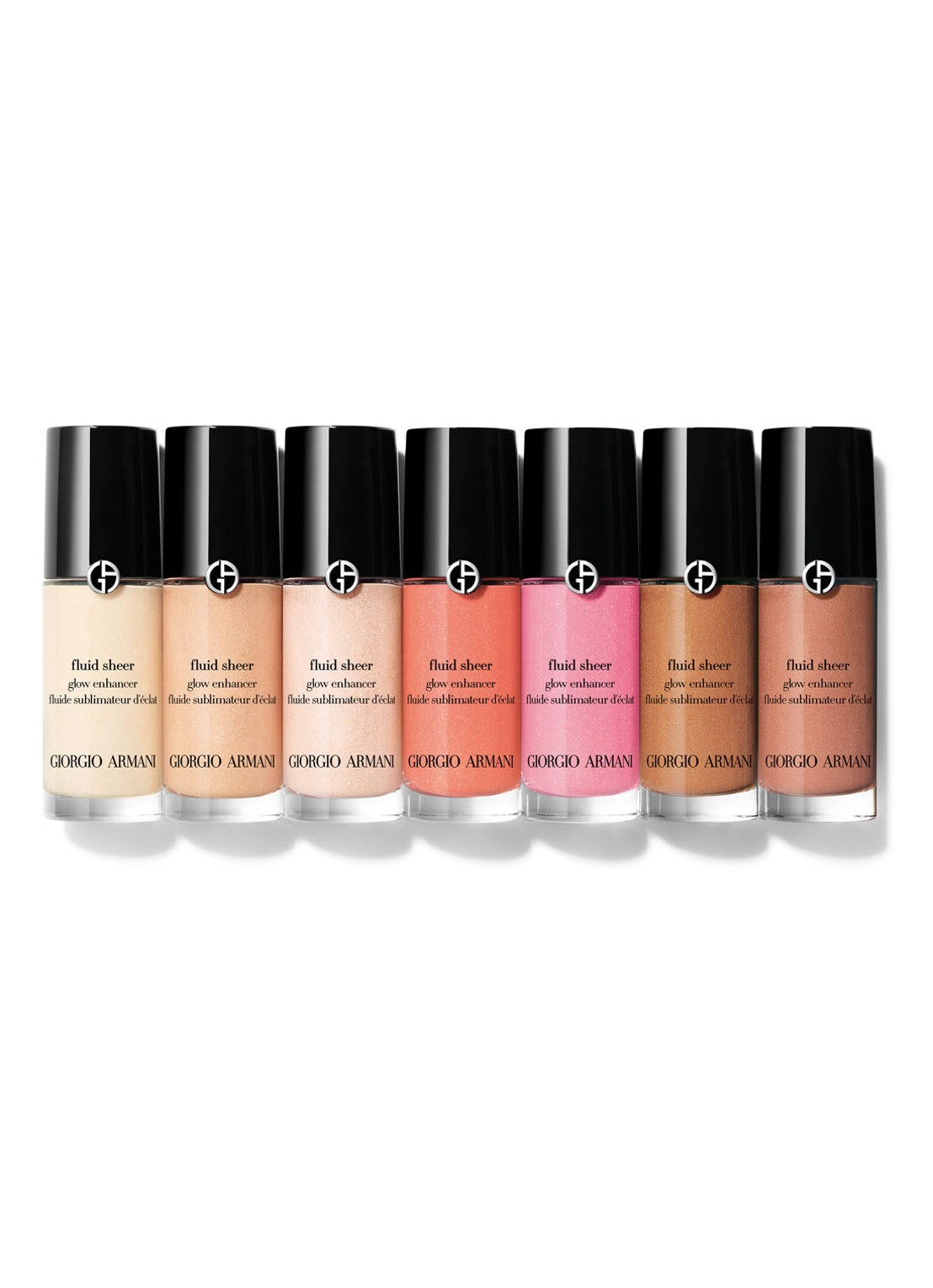 Armani Beauty Mini Fluid Sheer Glow Enhancer - travel size vloeibare highlighter - detail 5 11