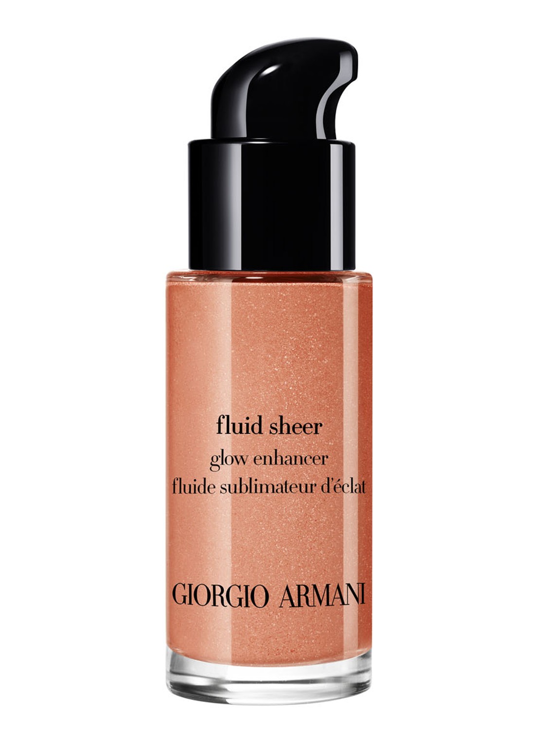 Armani Beauty Mini Fluid Sheer Glow Enhancer - travel size vloeibare highlighter - voorkant 2 11