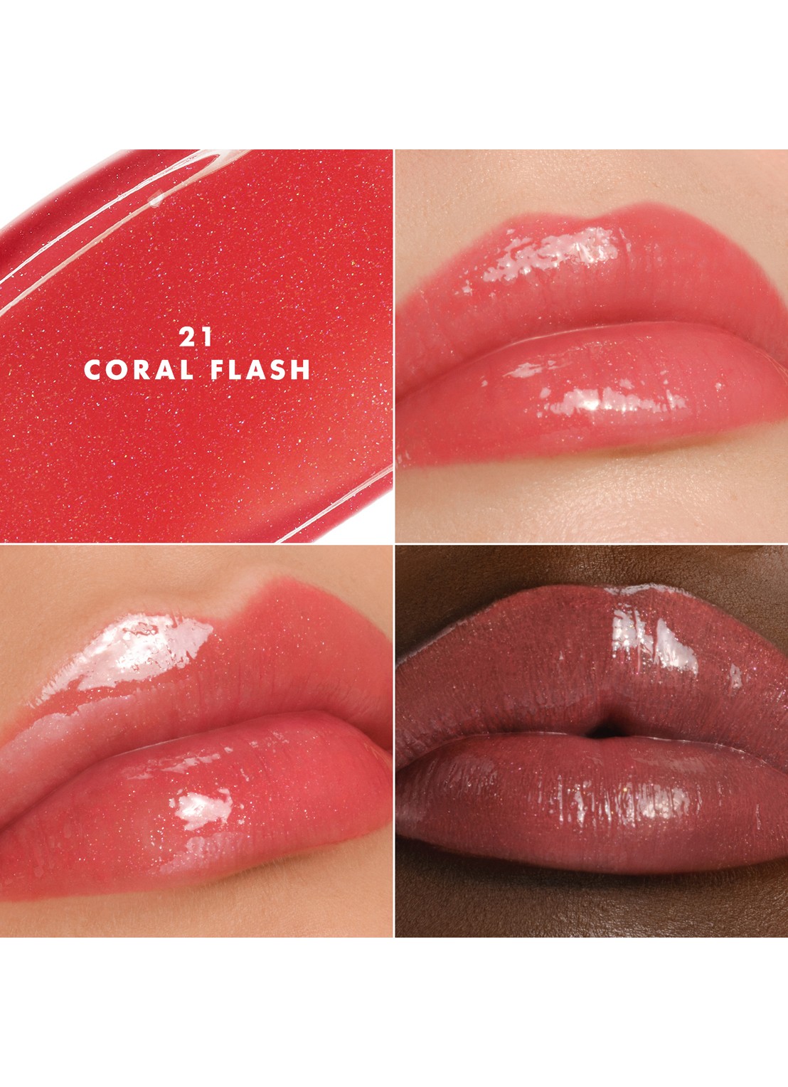 Armani Beauty Prisma Flash - lippenbalsem - detail 4 21 coral flash