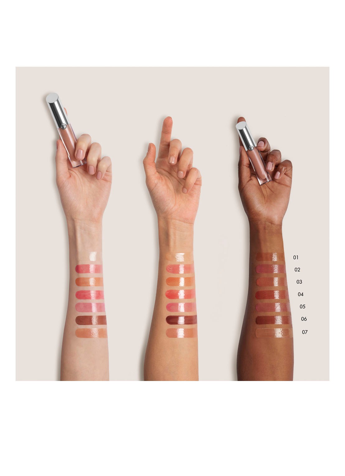 Armani Beauty Prisma Glass Lipgloss - detail 5 07 nude glow
