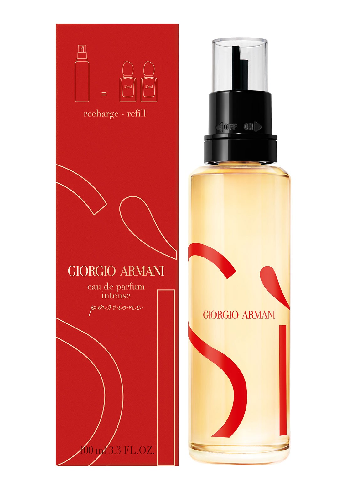 Armani Beauty Sì Passione Intense Eau de Parfum - navulling - voorkant 7 undefined