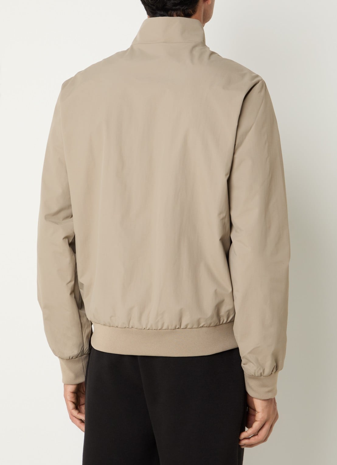 Armani Bomberjack met ritszakken en logo - achterkant 4 camel