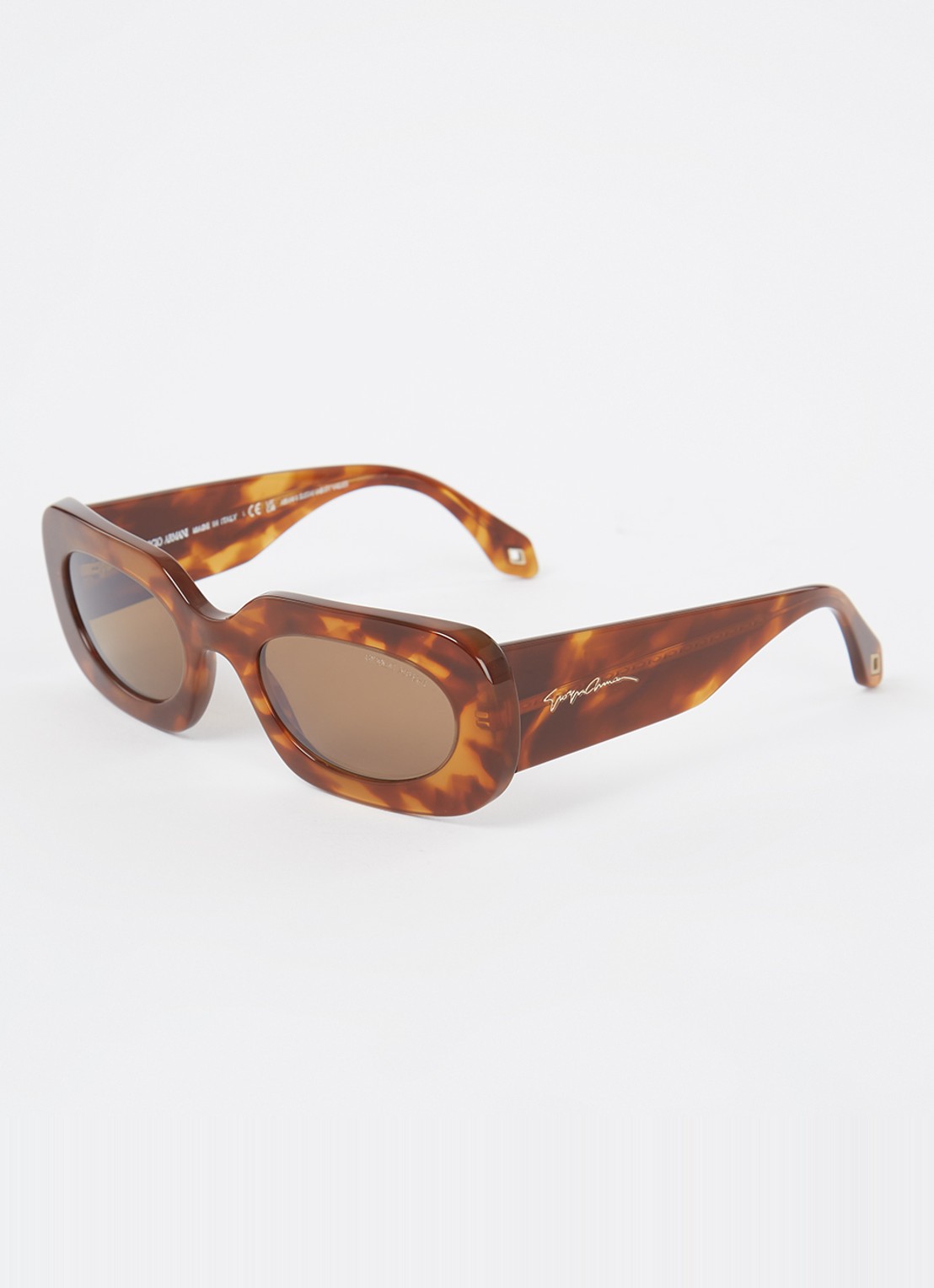 Armani Cat Eye zonnebril AR8182 - voorkant 4 oranjebruin