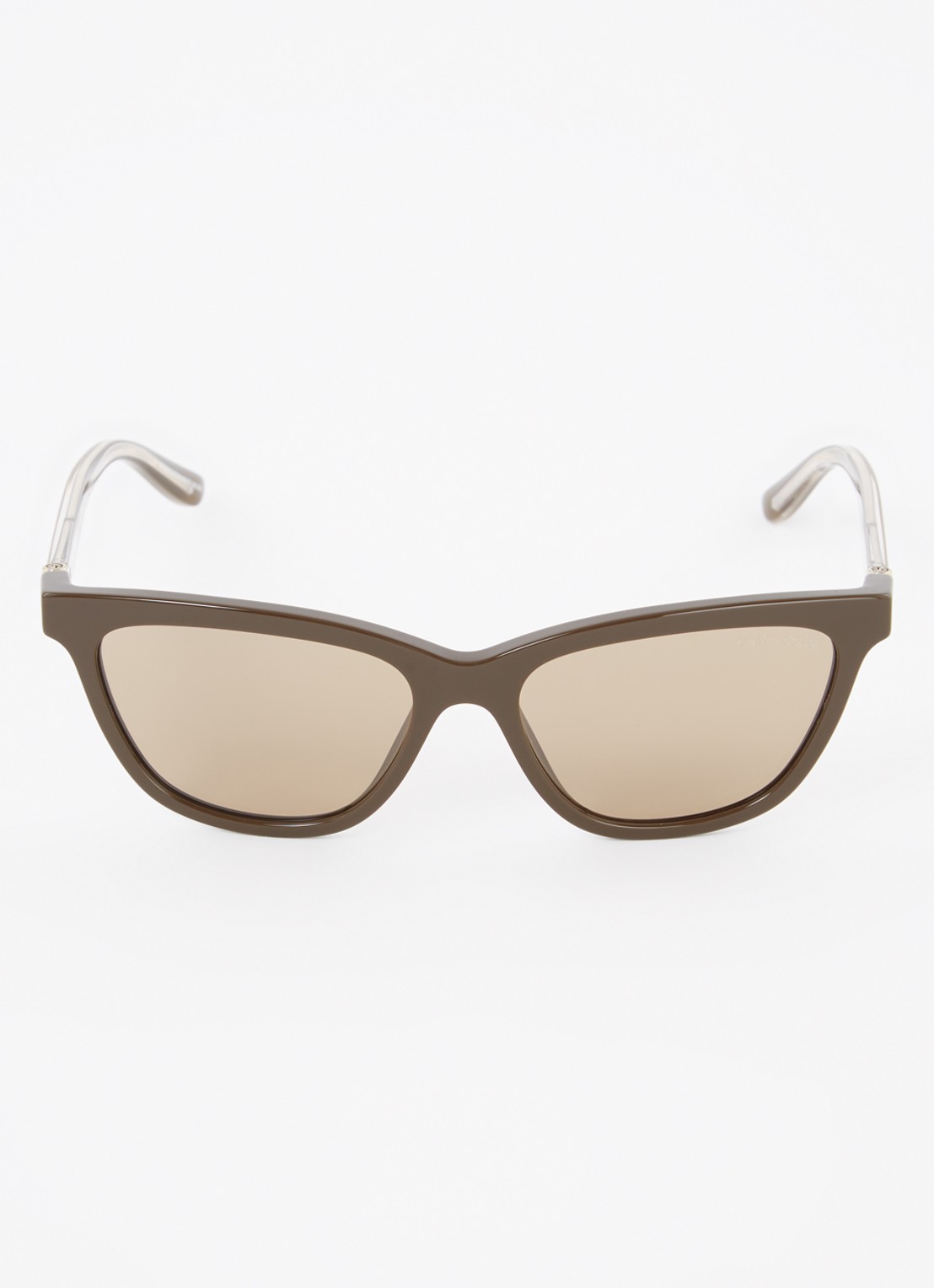 Armani Cat Eye zonnebril AR8221 - detail donkerbruin
