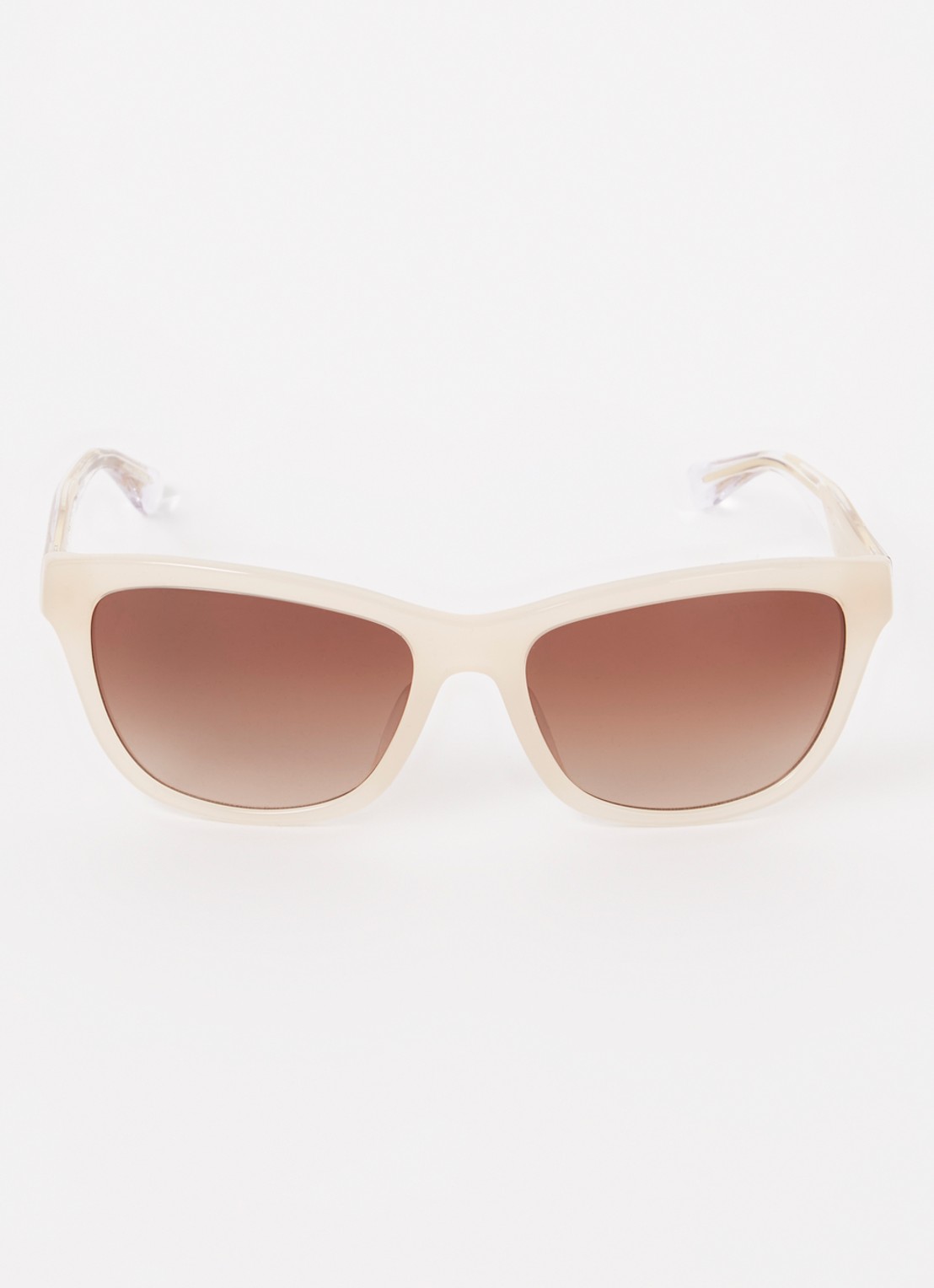 Armani Cat Eye zonnebril EA4227U - detail 3 beige