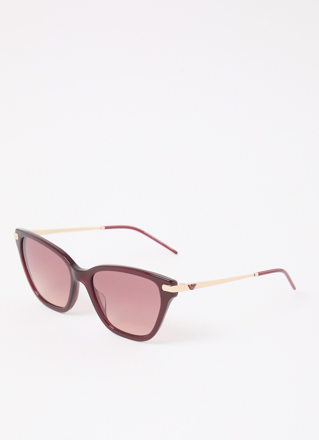 Armani Cat Eye zonnebril EA4251 - voorkant bordeauxrood