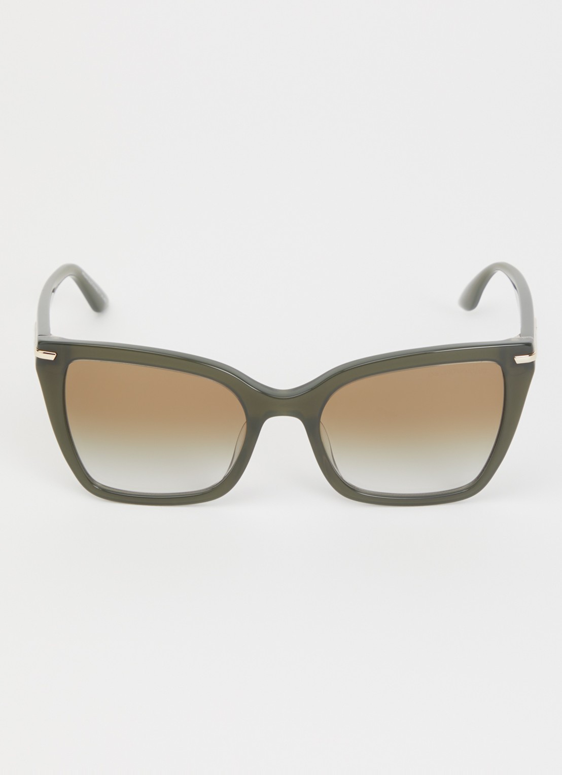 Armani Cat Eye zonnebril EA4273BU - detail 2 donkergroen