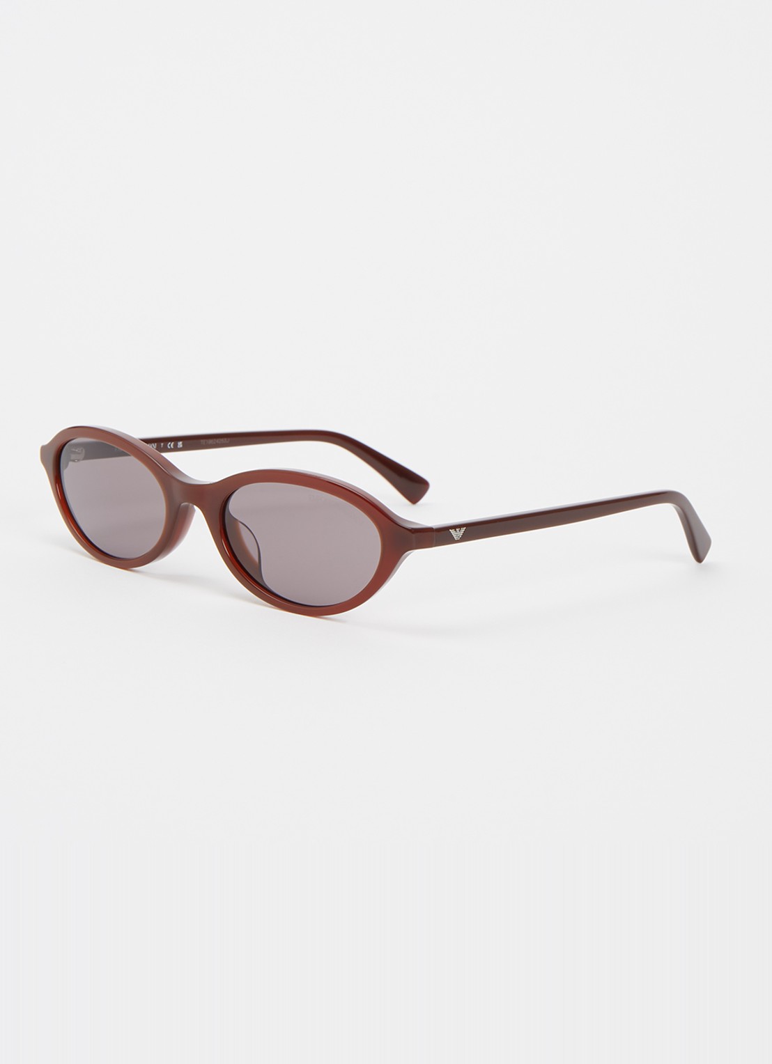 Armani Cat Eye zonnebril EA4281U - voorkant 4 roodbruin