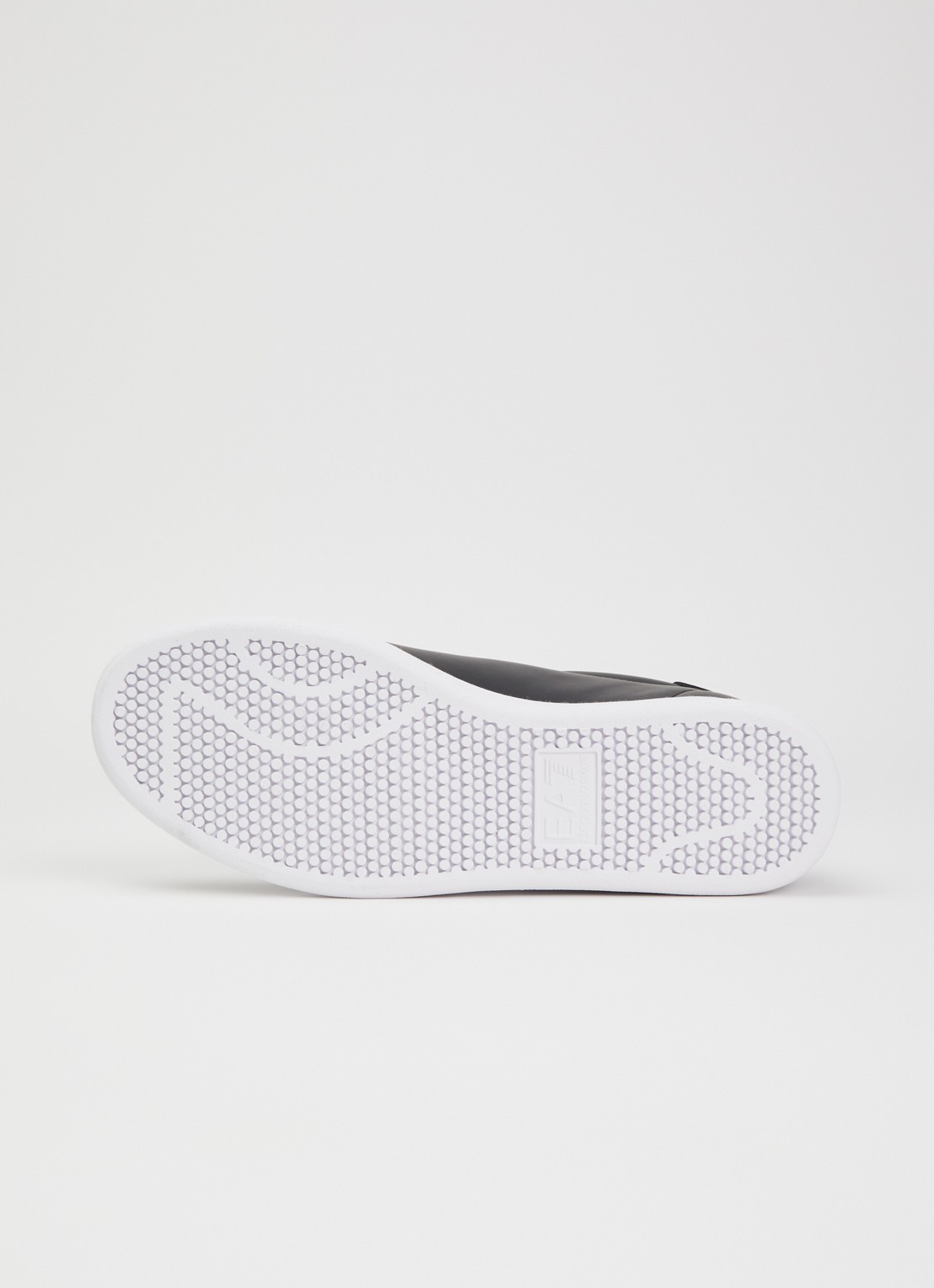 Armani Classic CC sneaker van leer  - detail 4 zwart