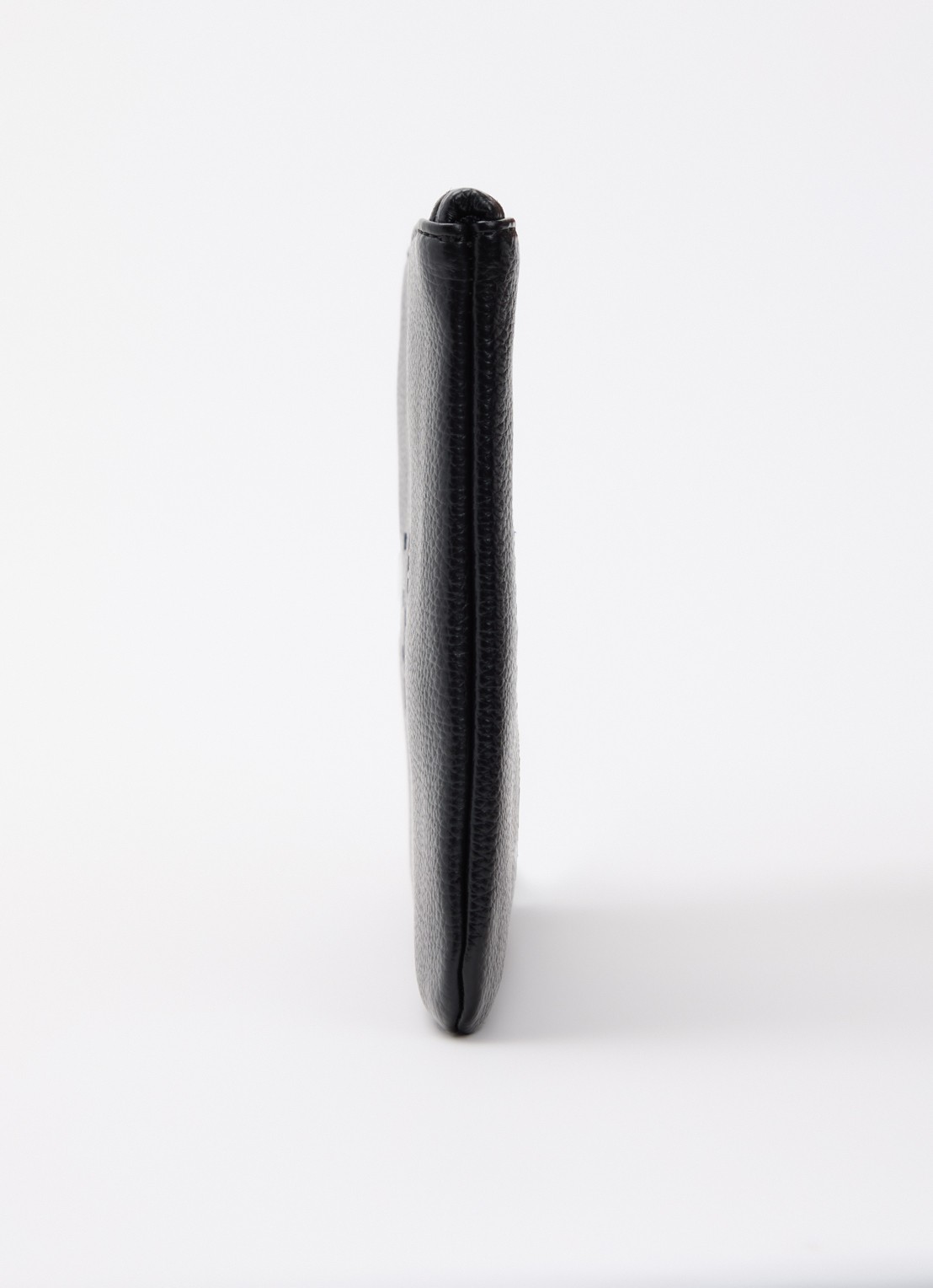 Armani Clutch van imitatieleer met logo - detail 2 zwart