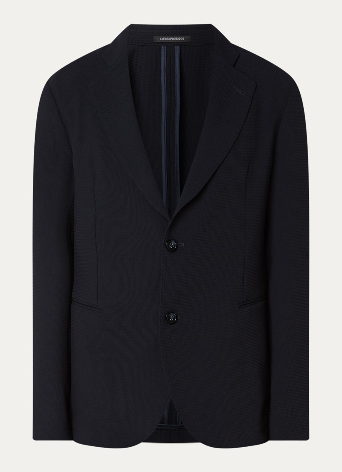 Armani Colbert met structuur - voorkant donkerblauw
