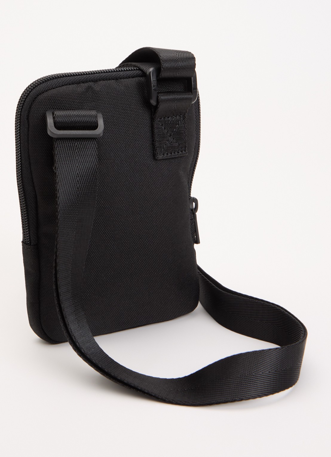 Armani Crossbodytas met logo en verstelbare schouderriem - achterkant 4 zwart