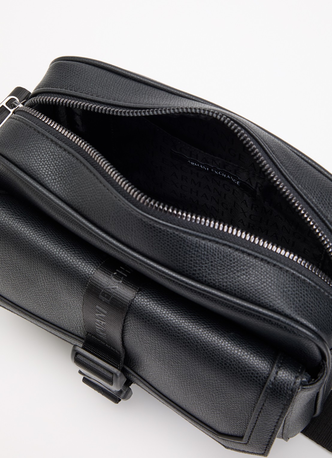 Armani Crossbodytas met logo - detail 2 zwart