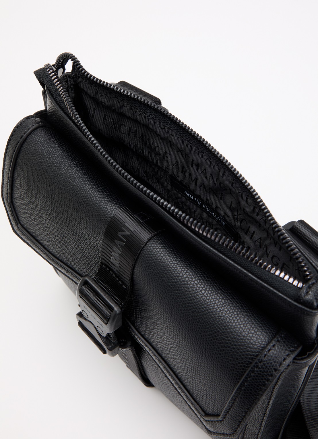 Armani Crossbodytas met logo - detail 2 zwart