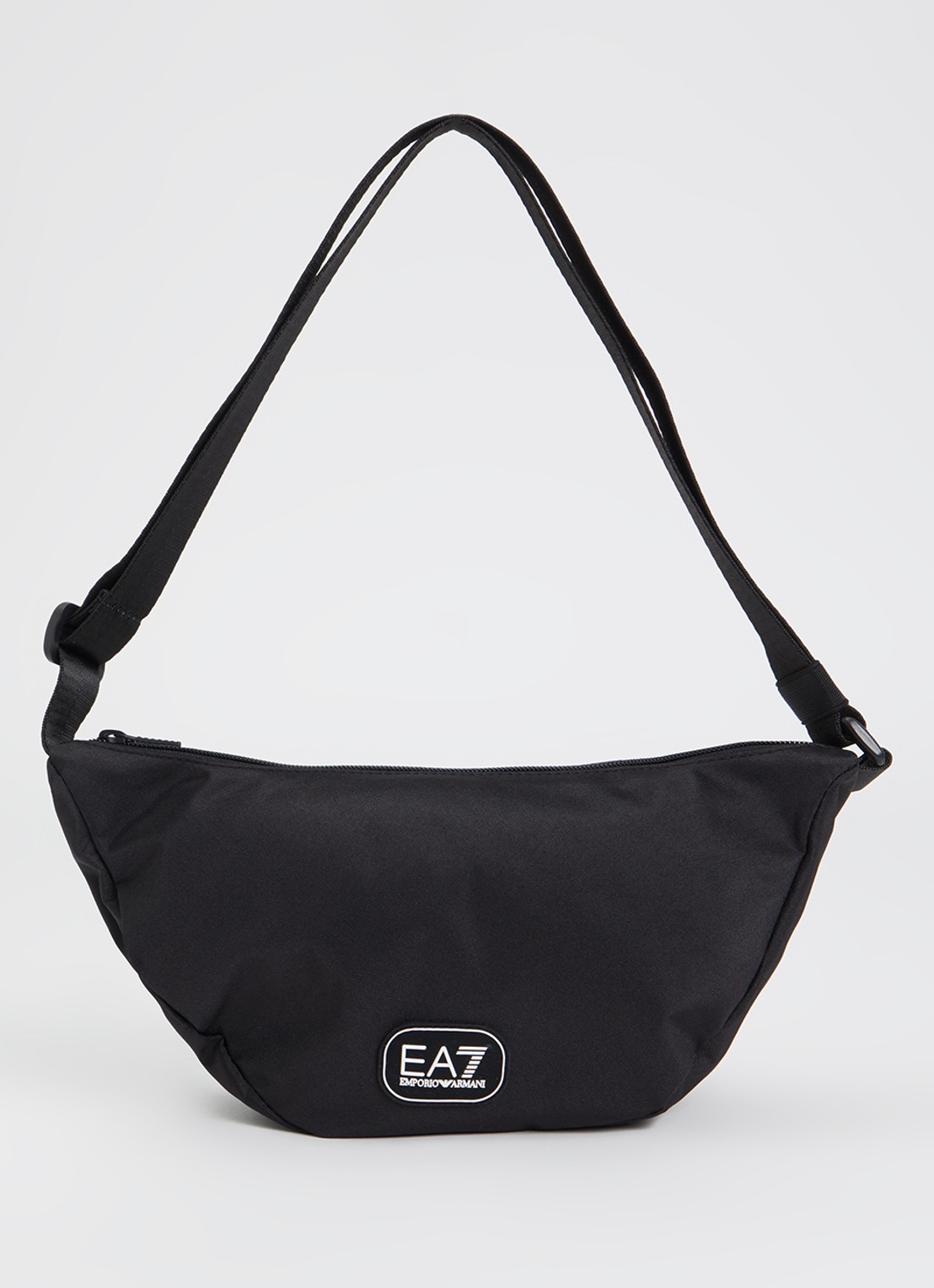 Armani Crossbodytas met logo - voorkant 5 zwart