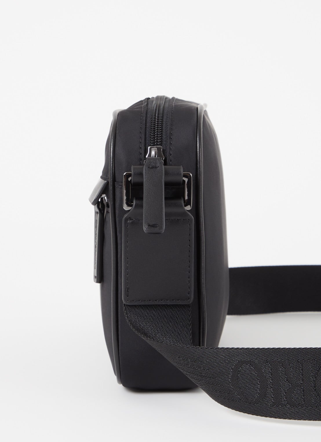 Armani Crossbodytas met logo - detail 4 zwart