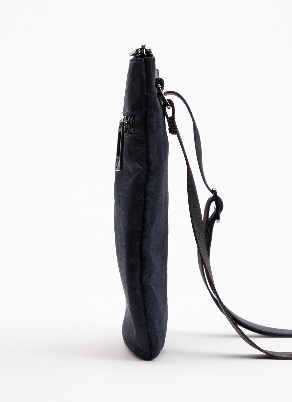 Armani Crossbodytas met logoprint - detail 2 donkerblauw