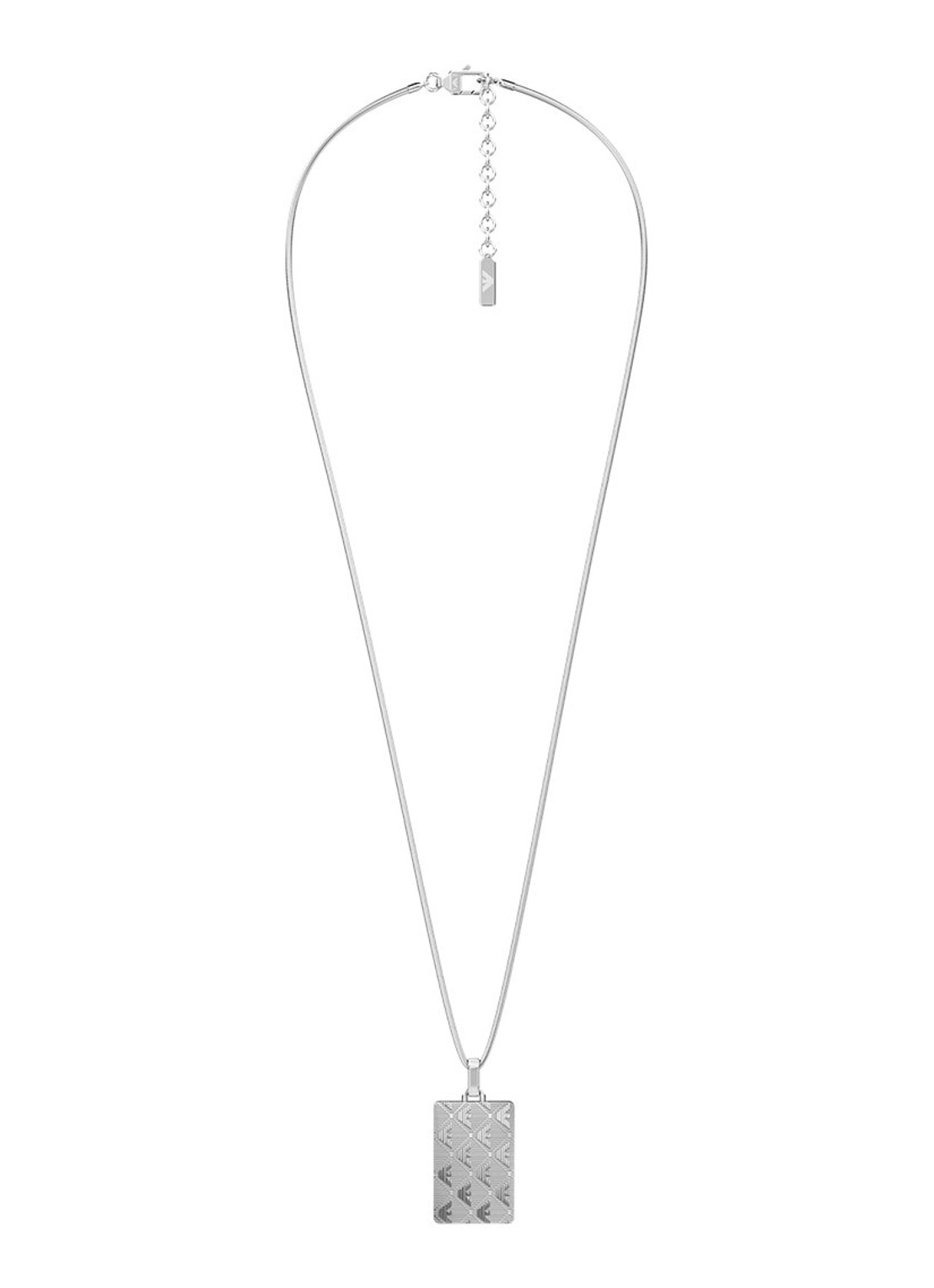 Armani Eagle Logo ketting EGS3362040 - detail 2 zilver
